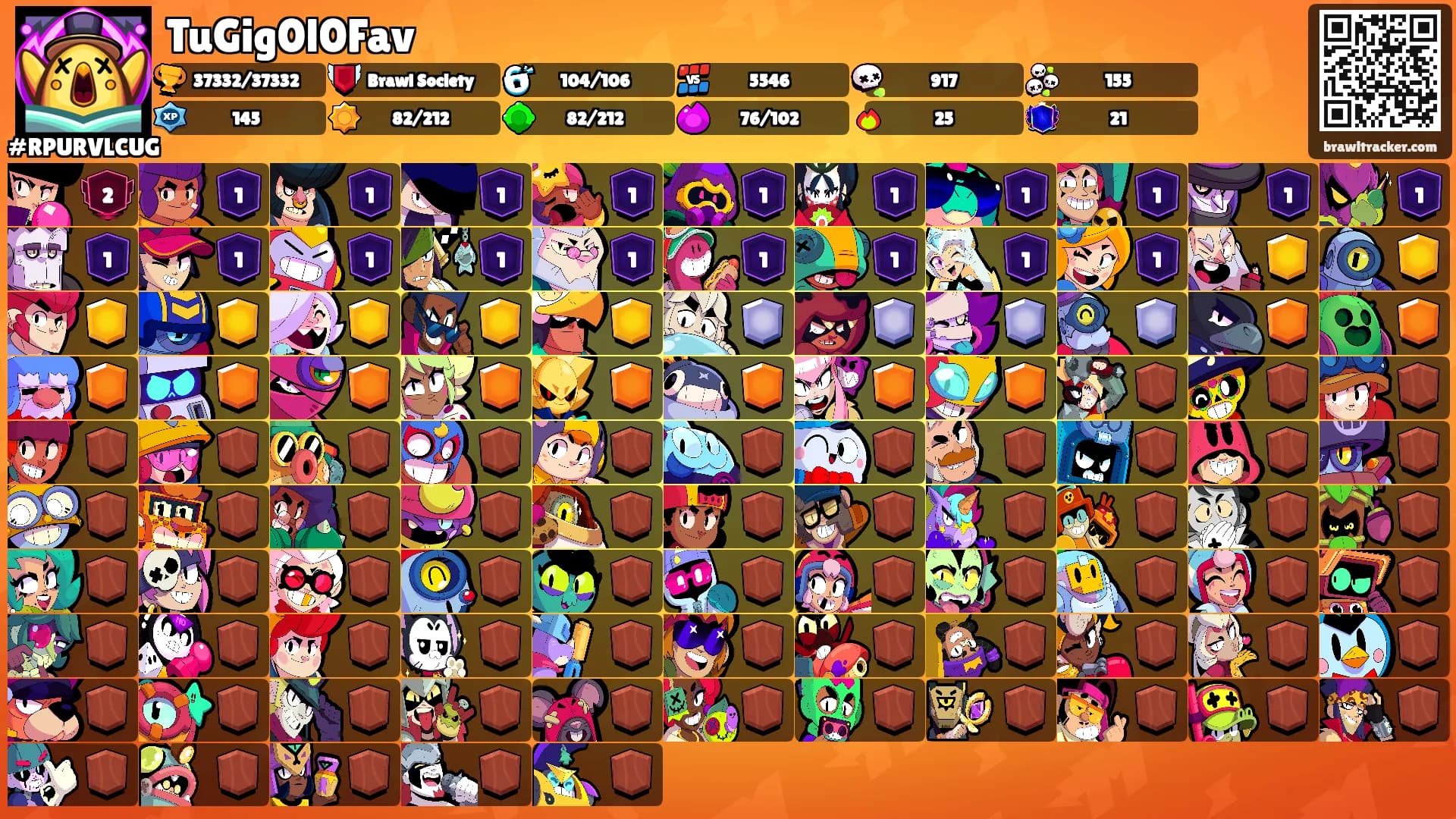 TuGig0l0Fav's Ranks