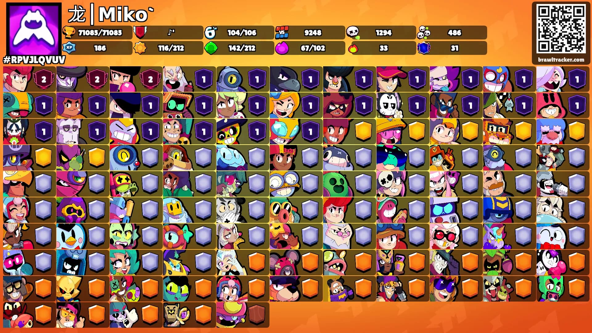 龙|𝗠𝗶𝗸𝗼`'s Ranks