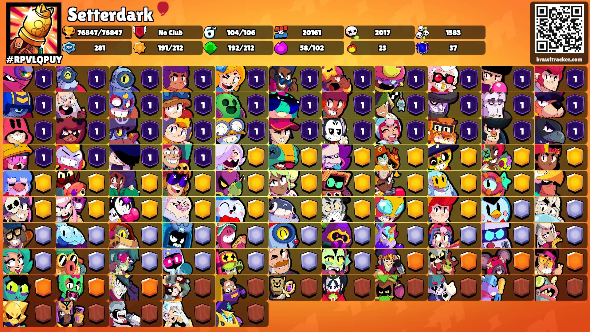 Setterdark🎈's Ranks