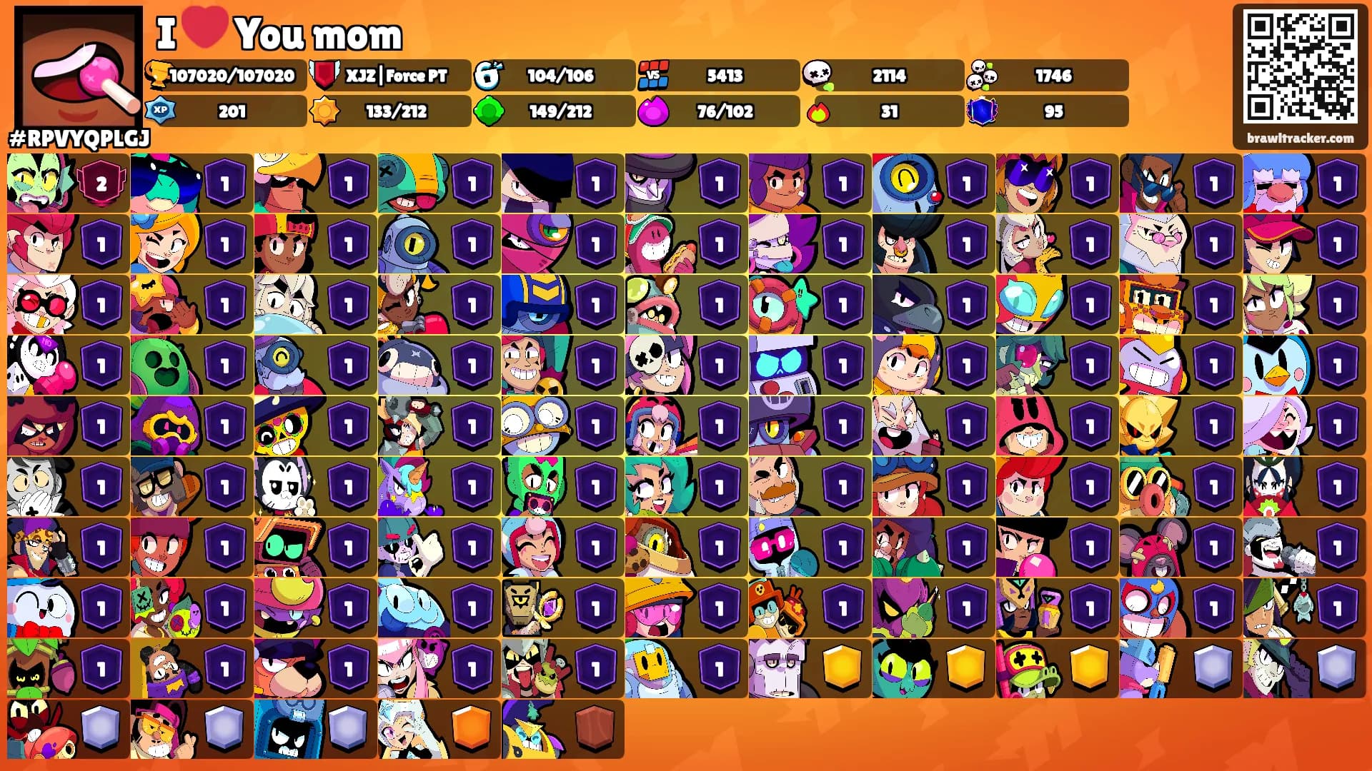 I ❤️ You mom's Ranks