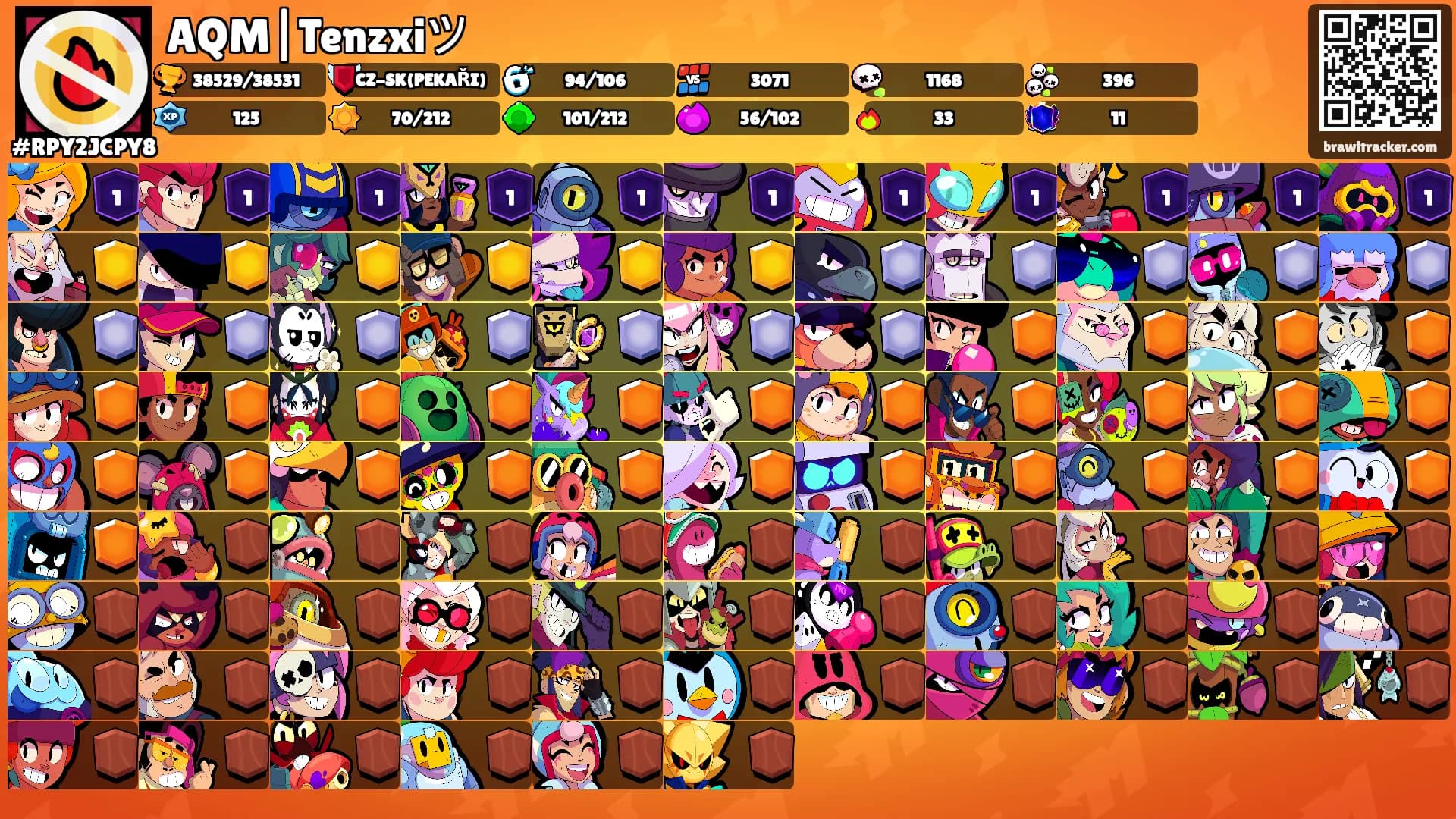 AQM|Tenzxiツ's Ranks