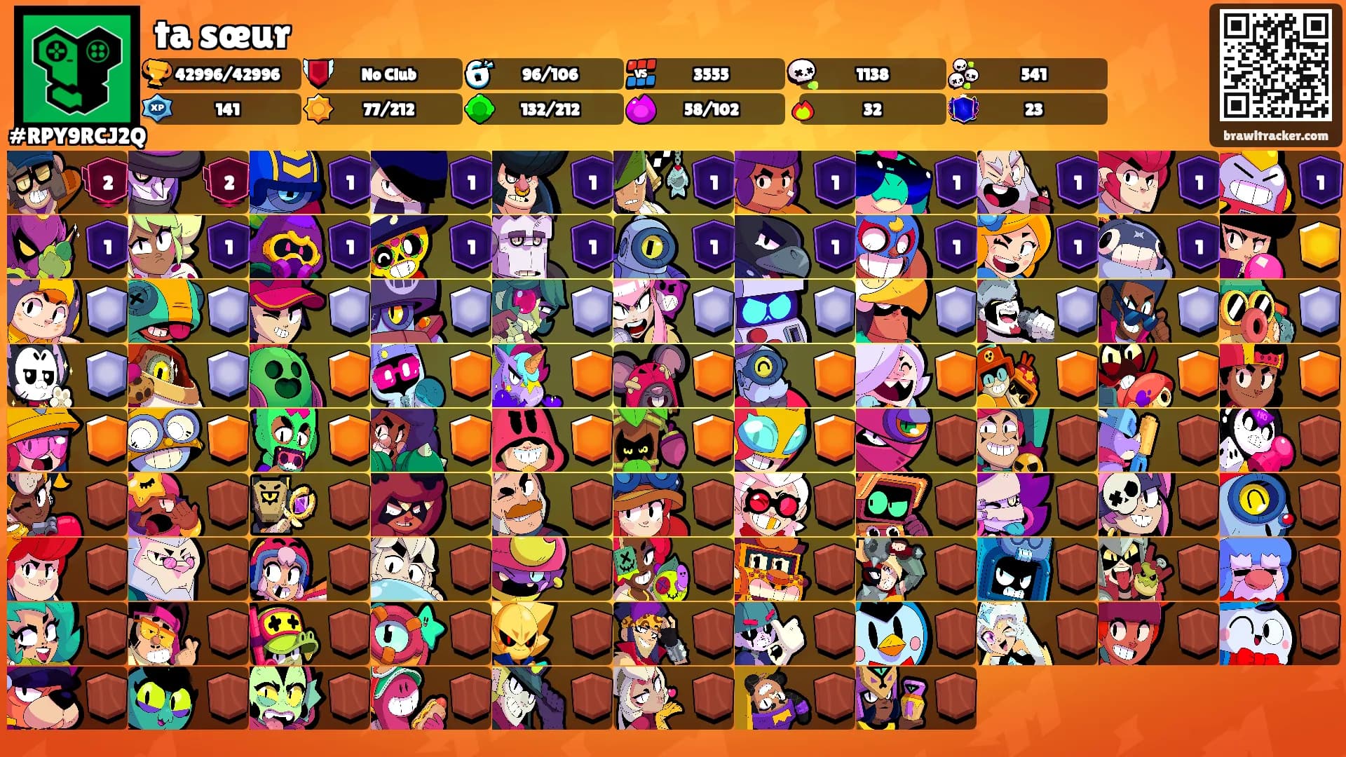 ta sœur's Ranks