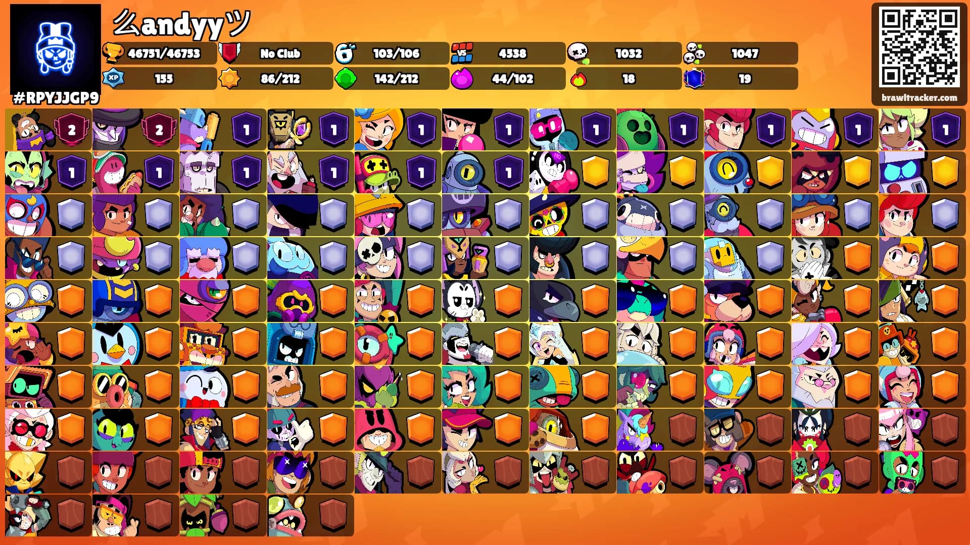 么andyyツ's Ranks