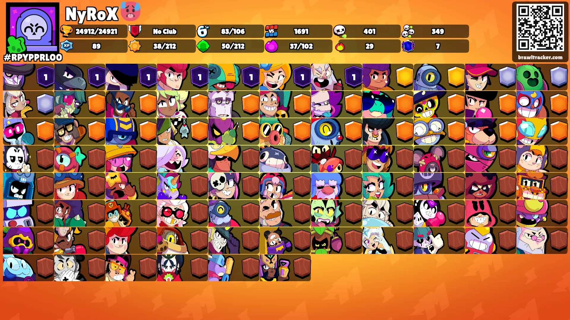 NyRoX 🥵's Ranks