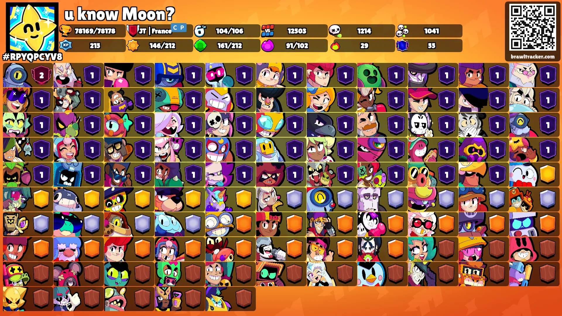 u know Moon?'s Ranks