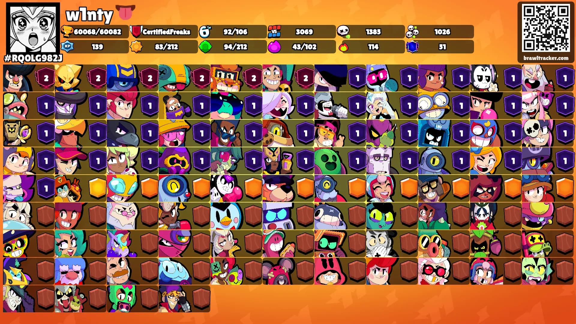 w1nty 👅's Ranks