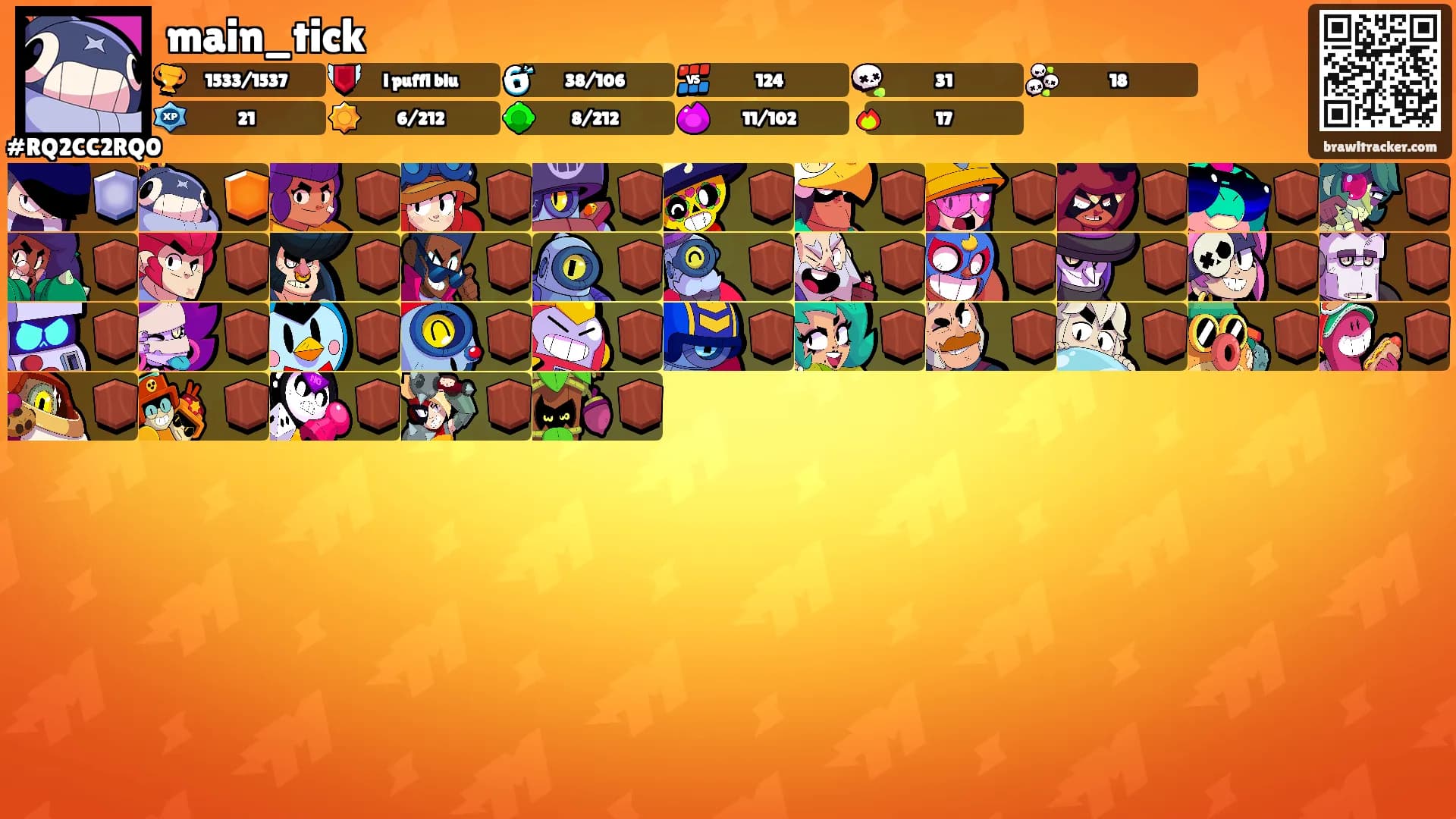 main_tick's Ranks