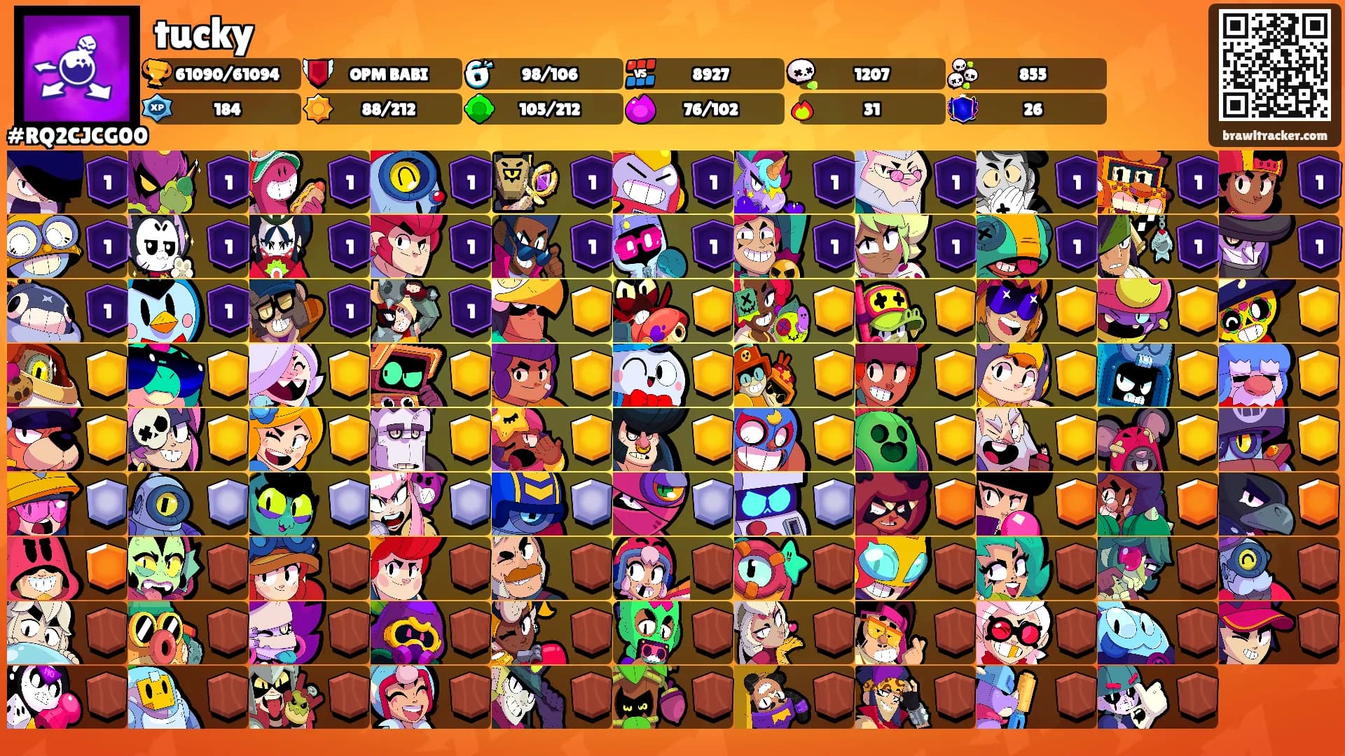 tucky's Ranks