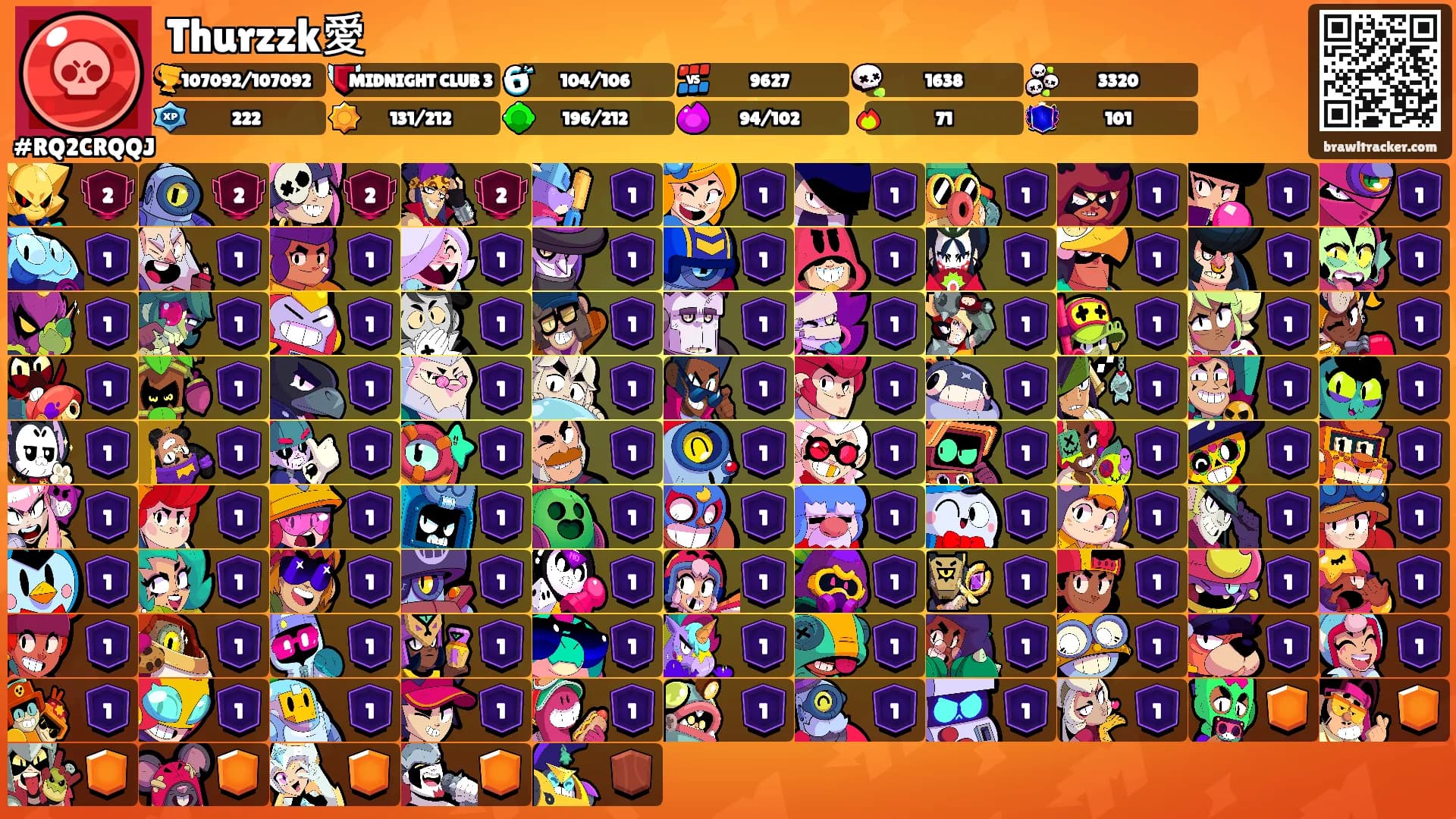 Thurzzk愛's Ranks
