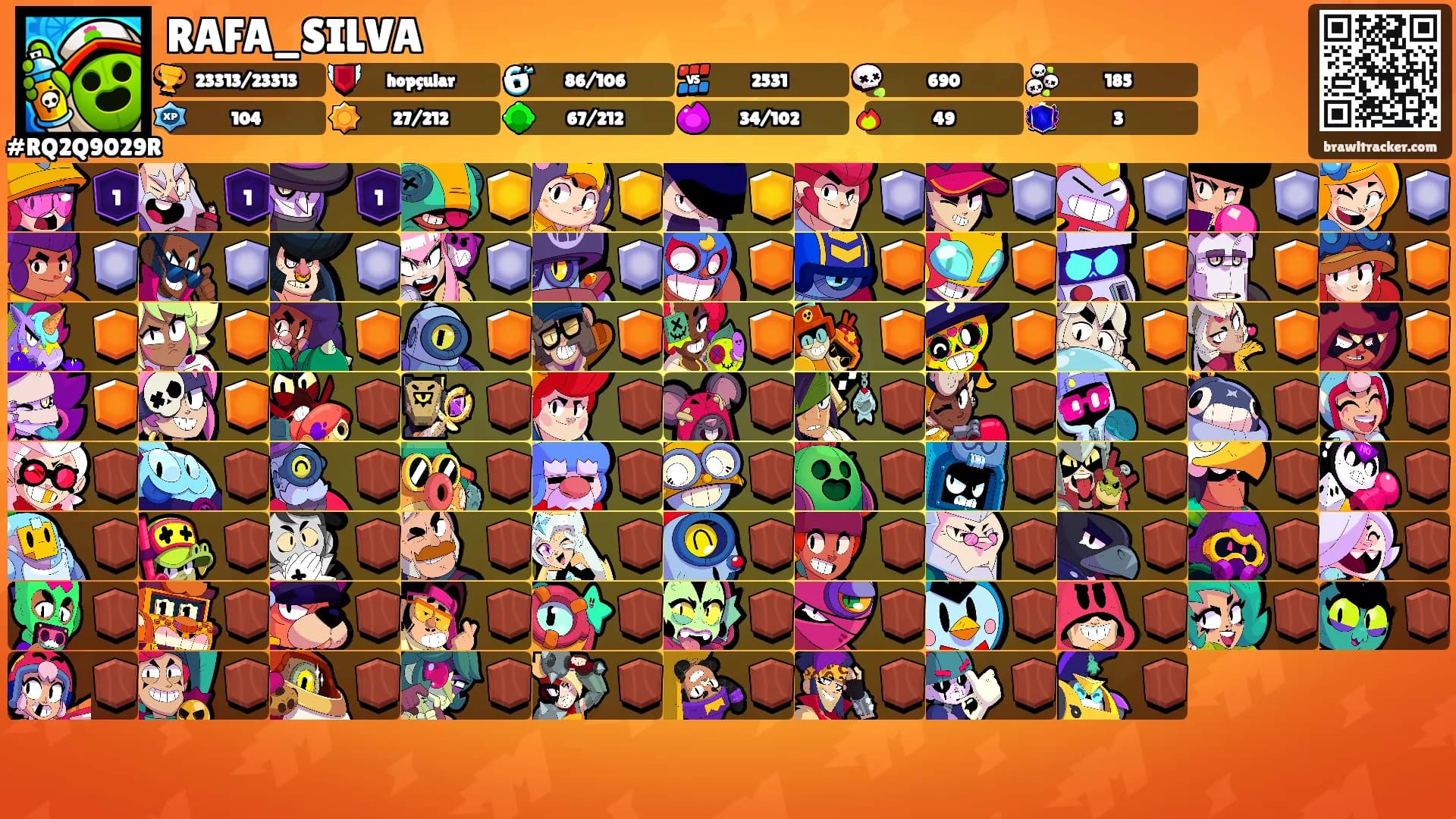 RAFA_SILVA's Ranks