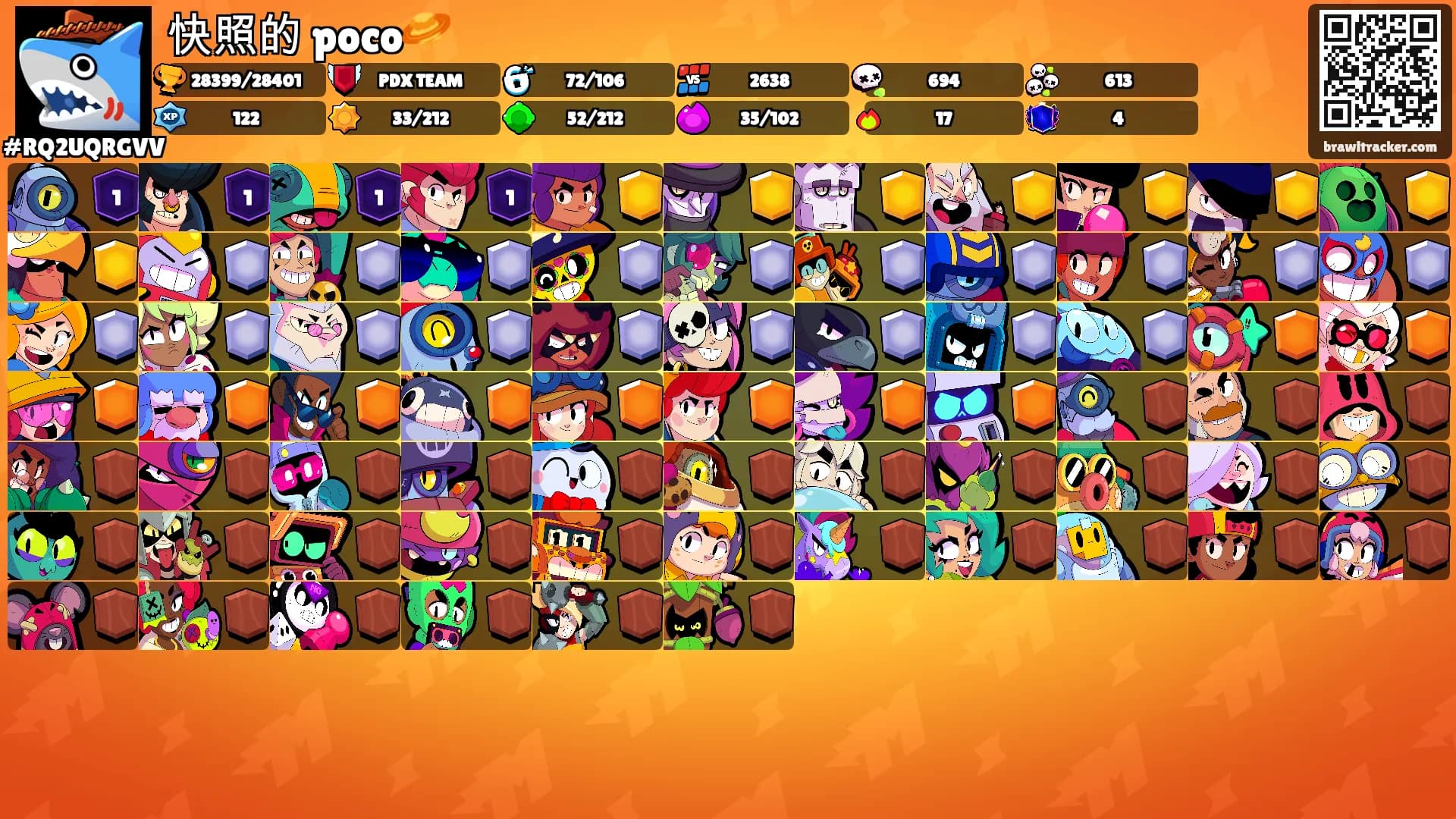 快照的 poco🪐's Ranks