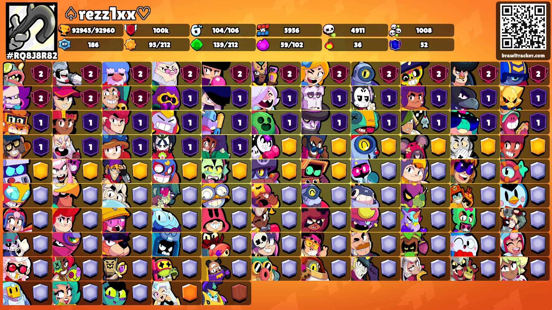 ♤rezz1xx♡'s Ranks