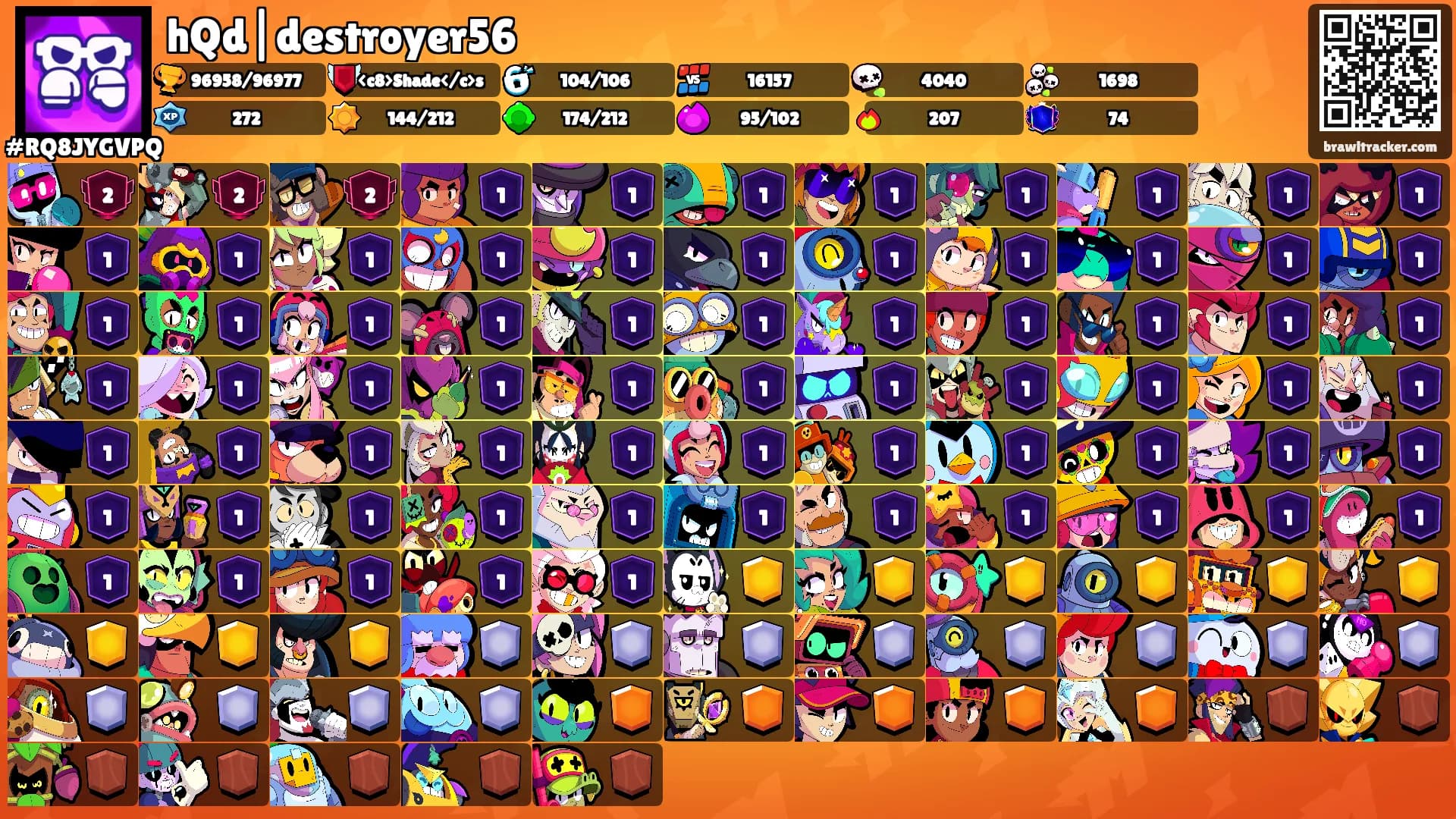 hQd|destroyer56's Ranks