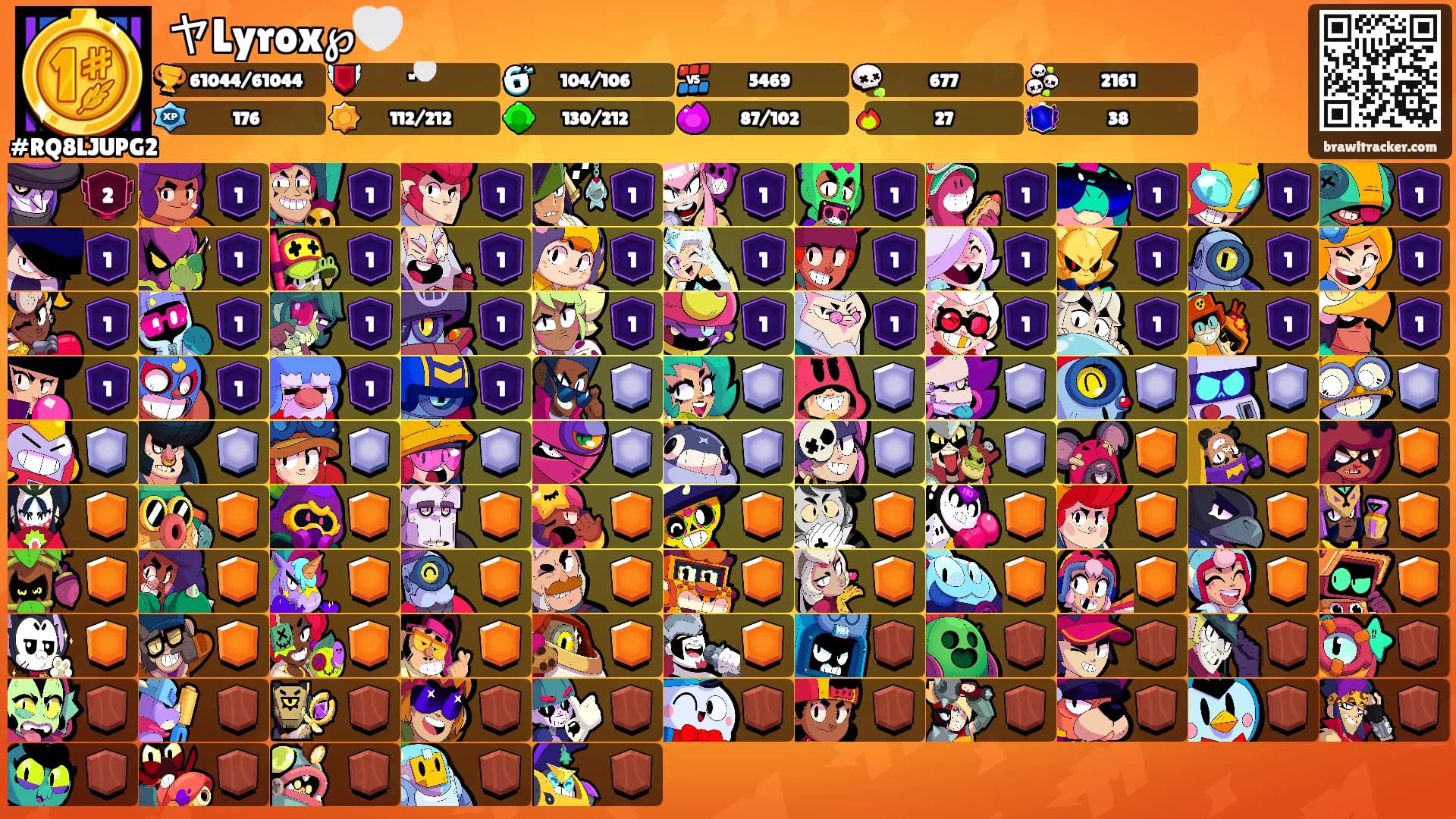 ヤLyrox℘🤍's Ranks