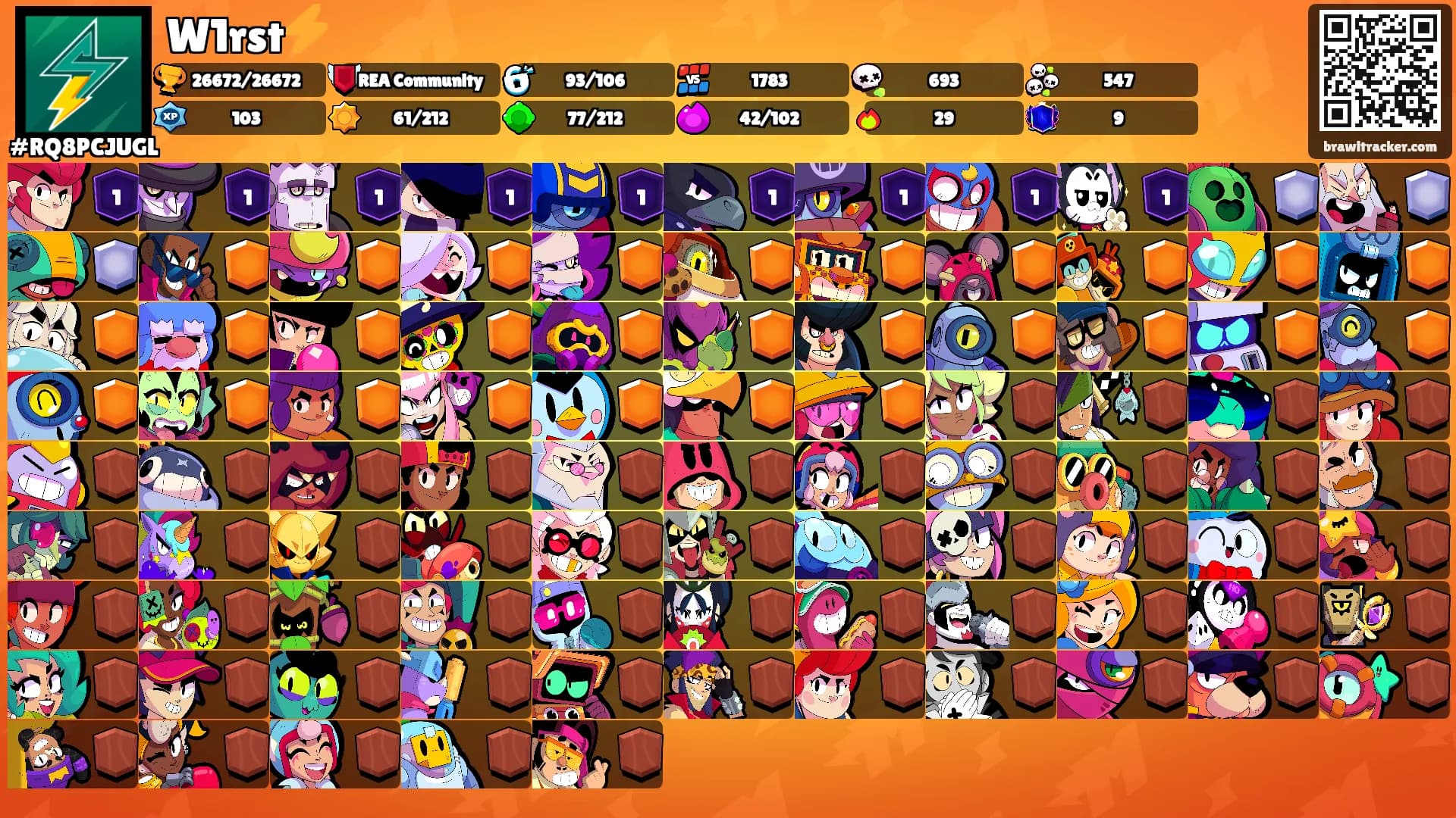 W1rst⚡'s Ranks