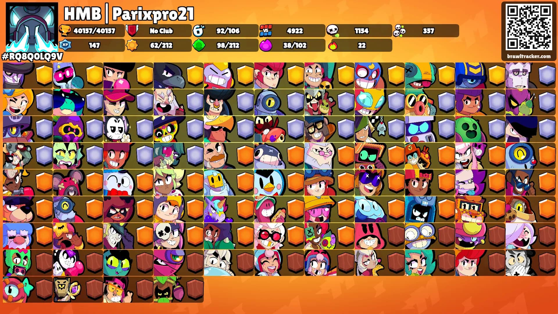 HMB|Parixpro21's Ranks