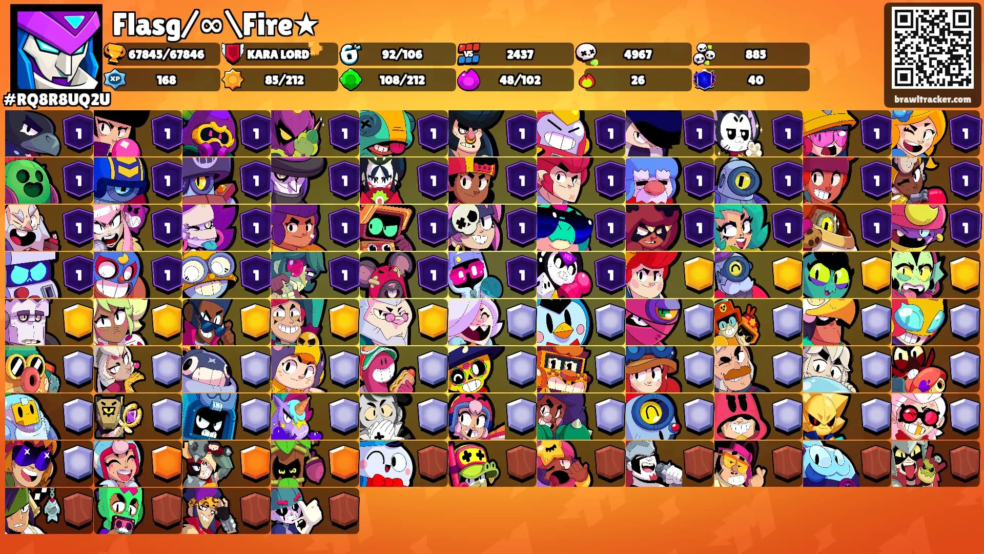 Flasg/∞\Fire★'s Ranks