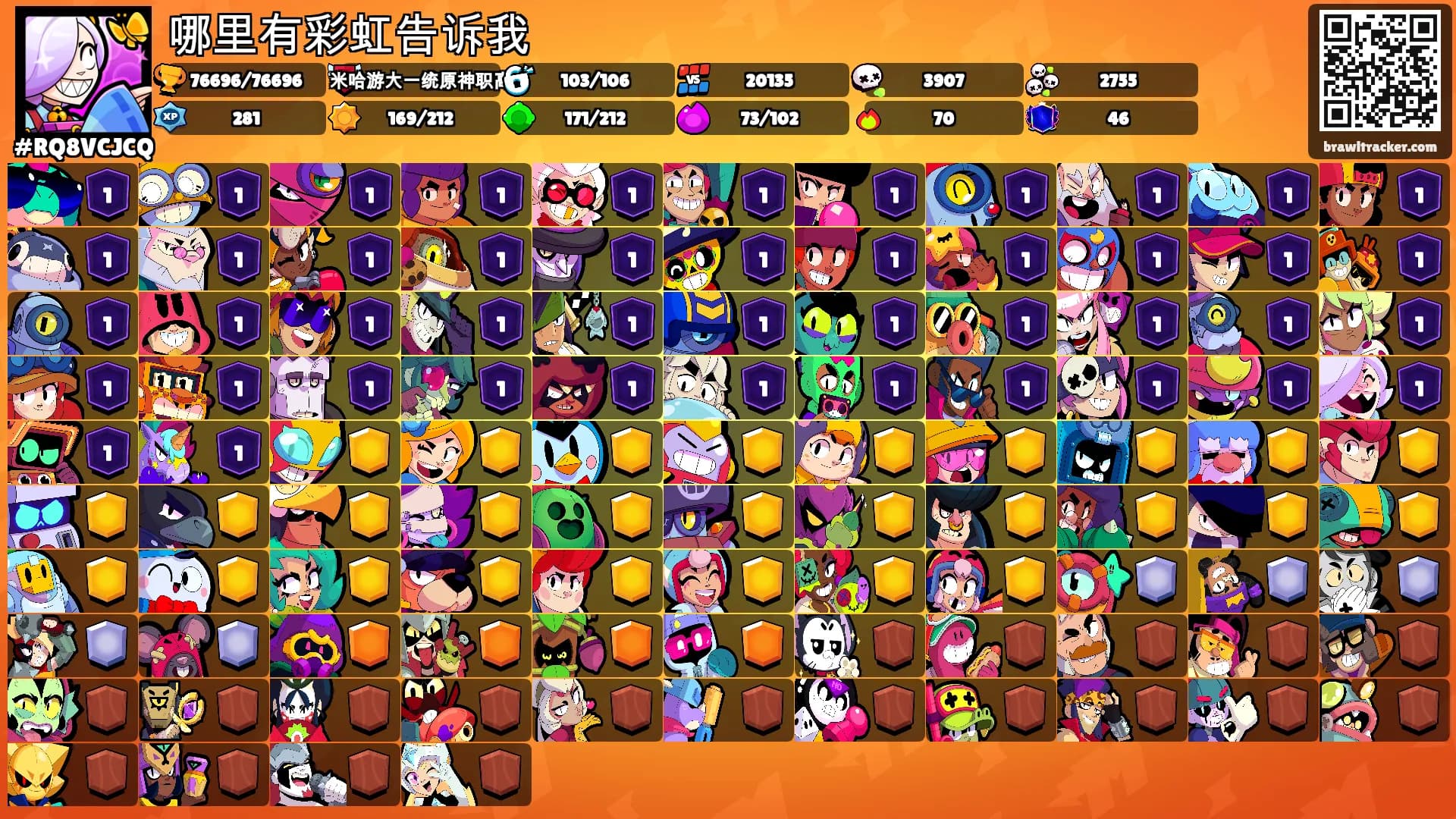哪里有彩虹告诉我's Ranks