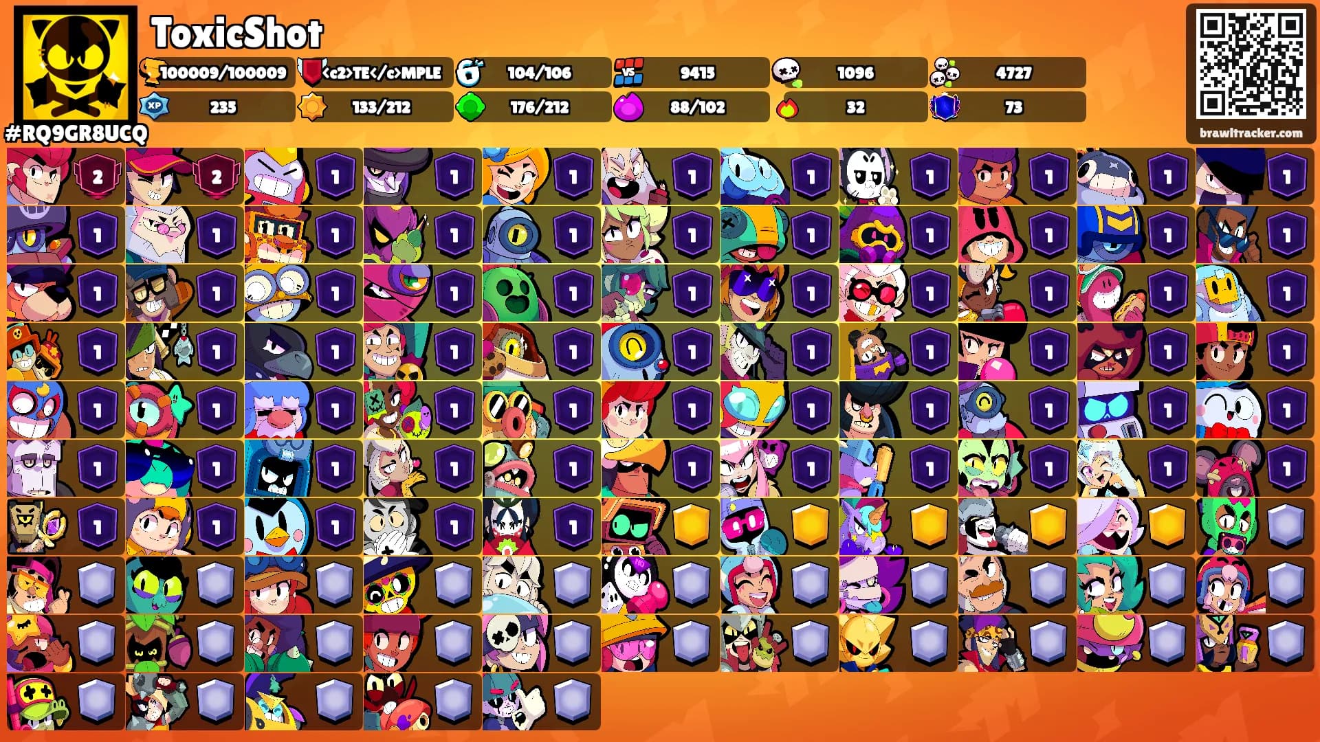 ToxicShot's Ranks