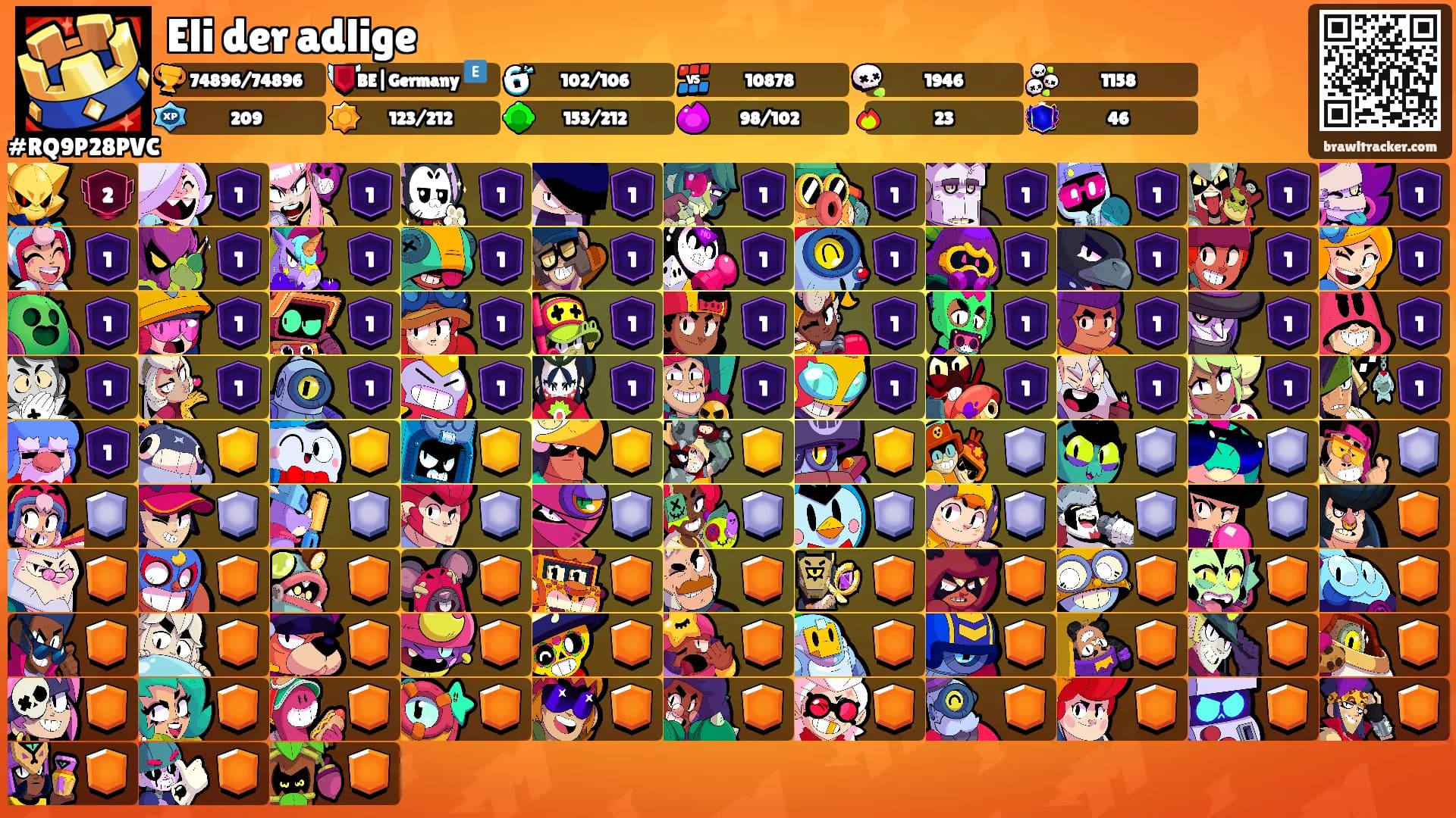 Eli der adlige's Ranks