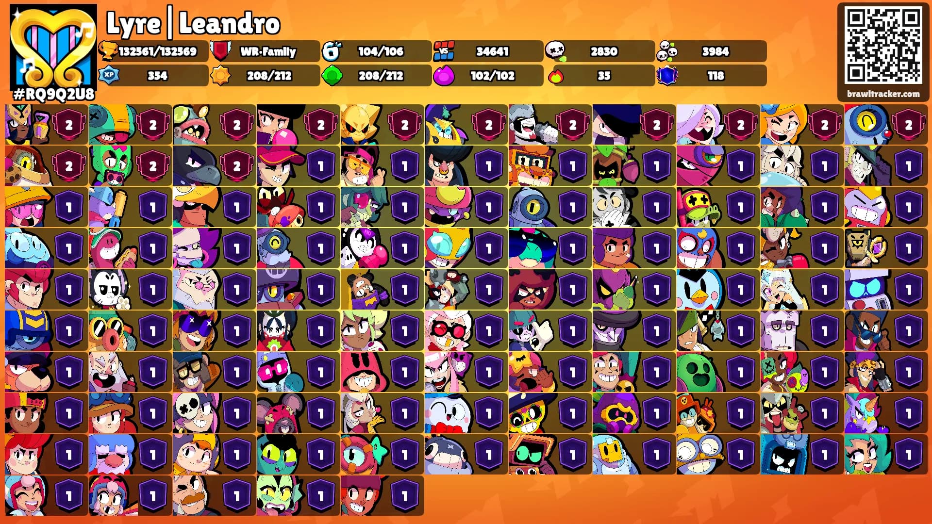Lyre|Leandro's Ranks