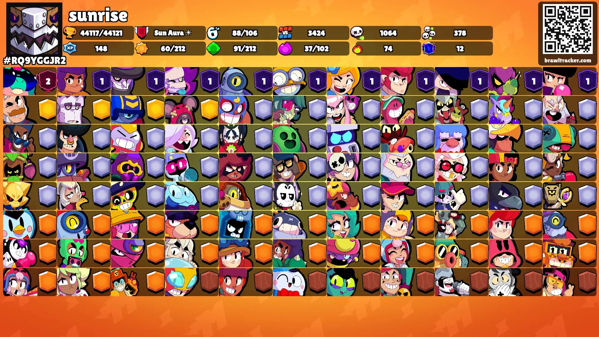 sunrise's Ranks