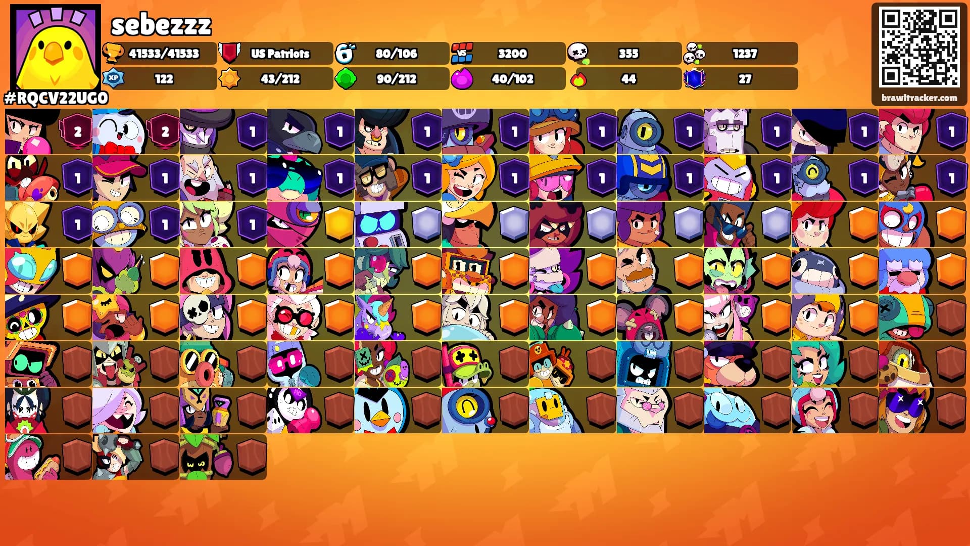 sebezzz's Ranks