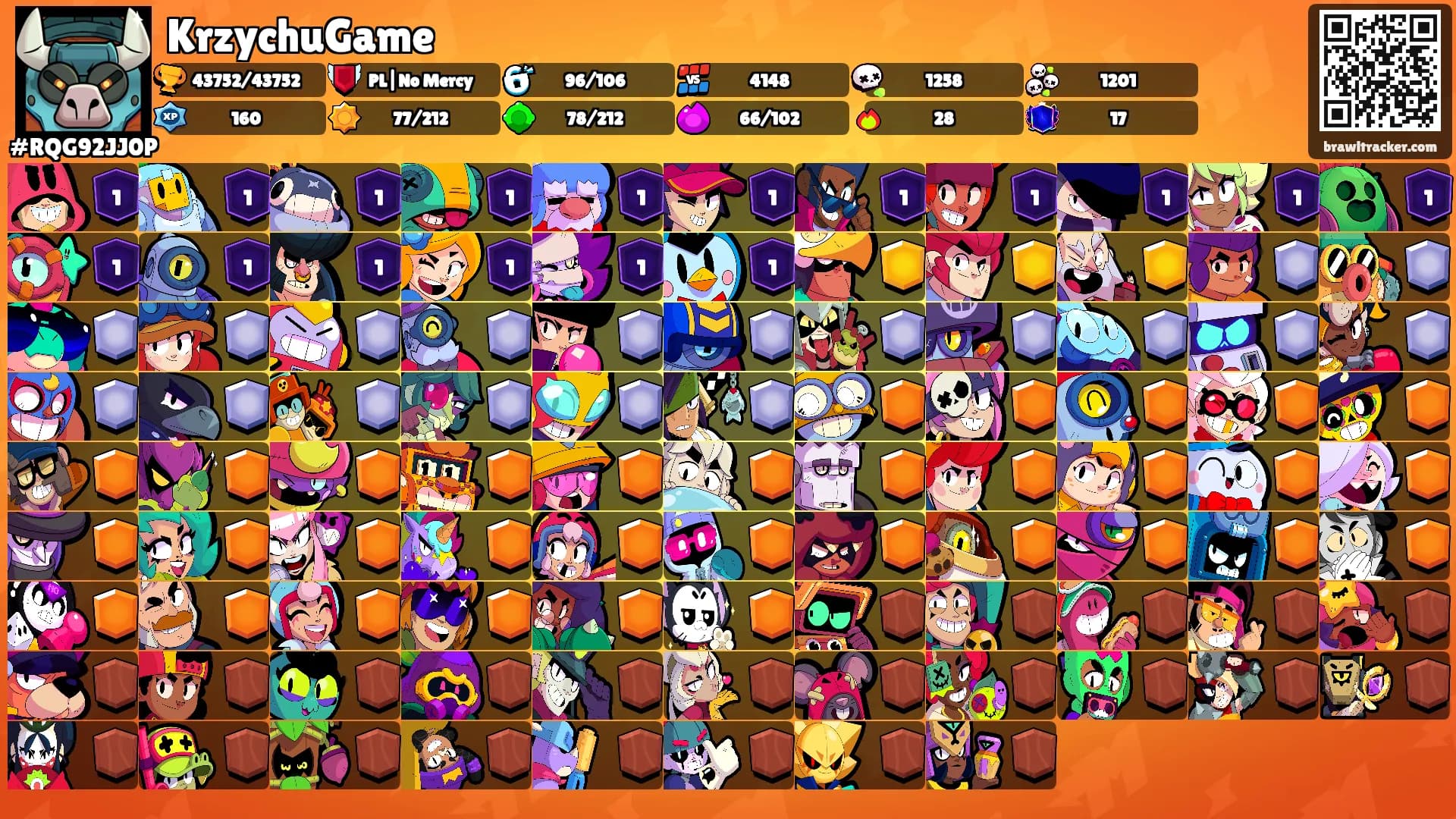 KrzychuGame's Ranks