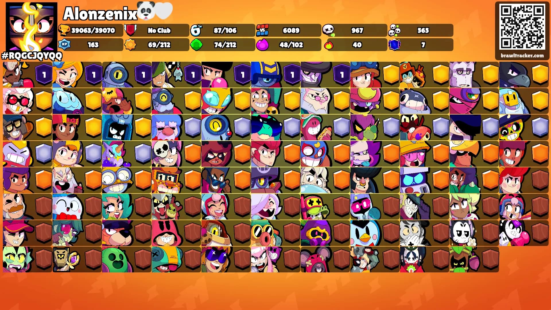 Alonzenix🐼🤍's Ranks
