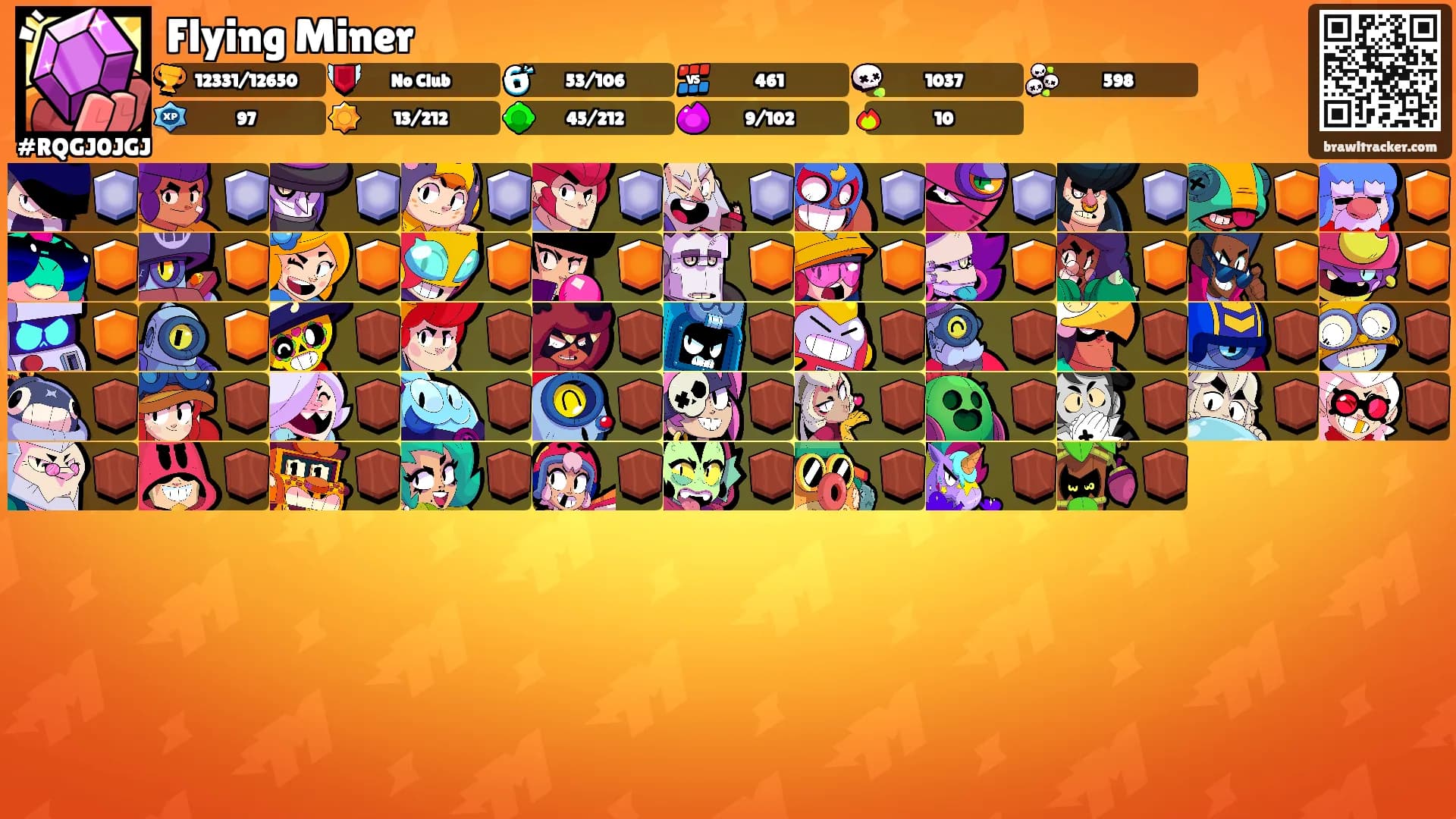 Flying Miner's Ranks