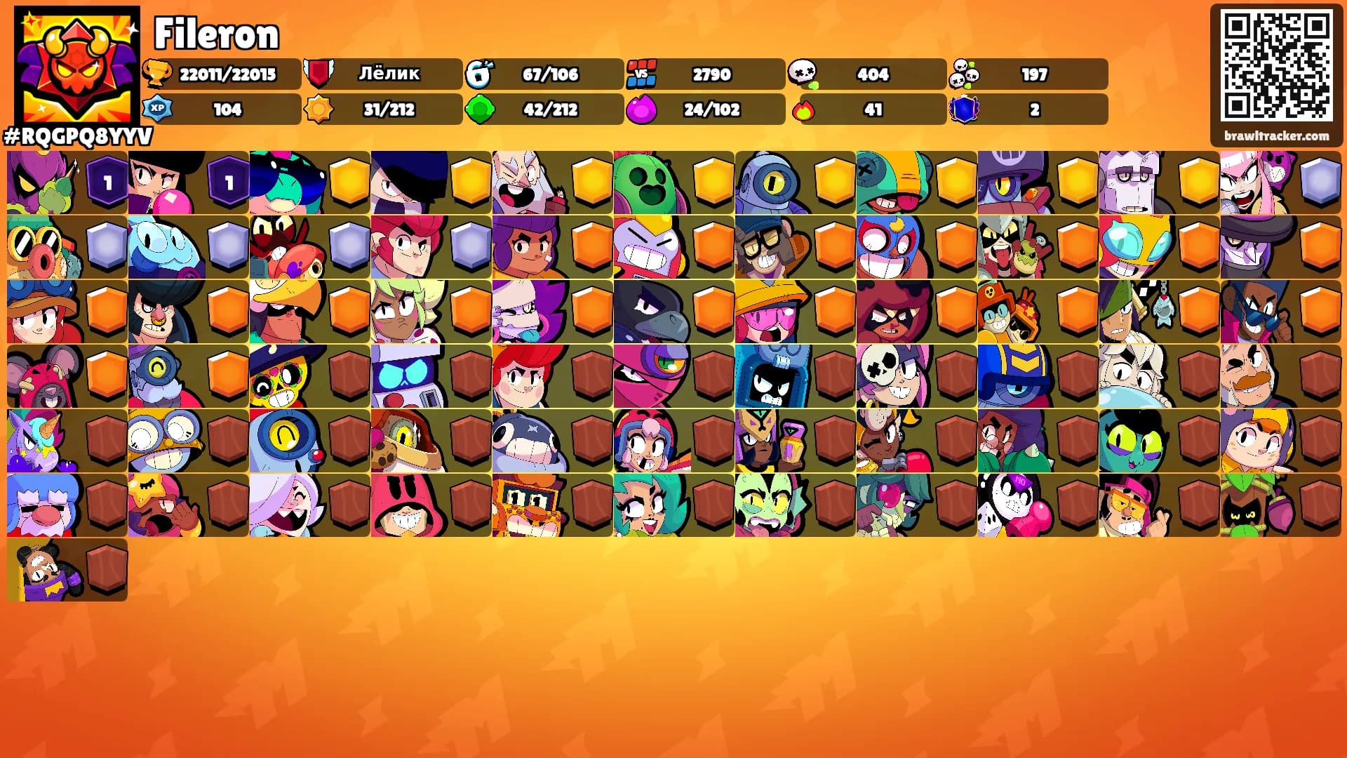 Fileron's Ranks