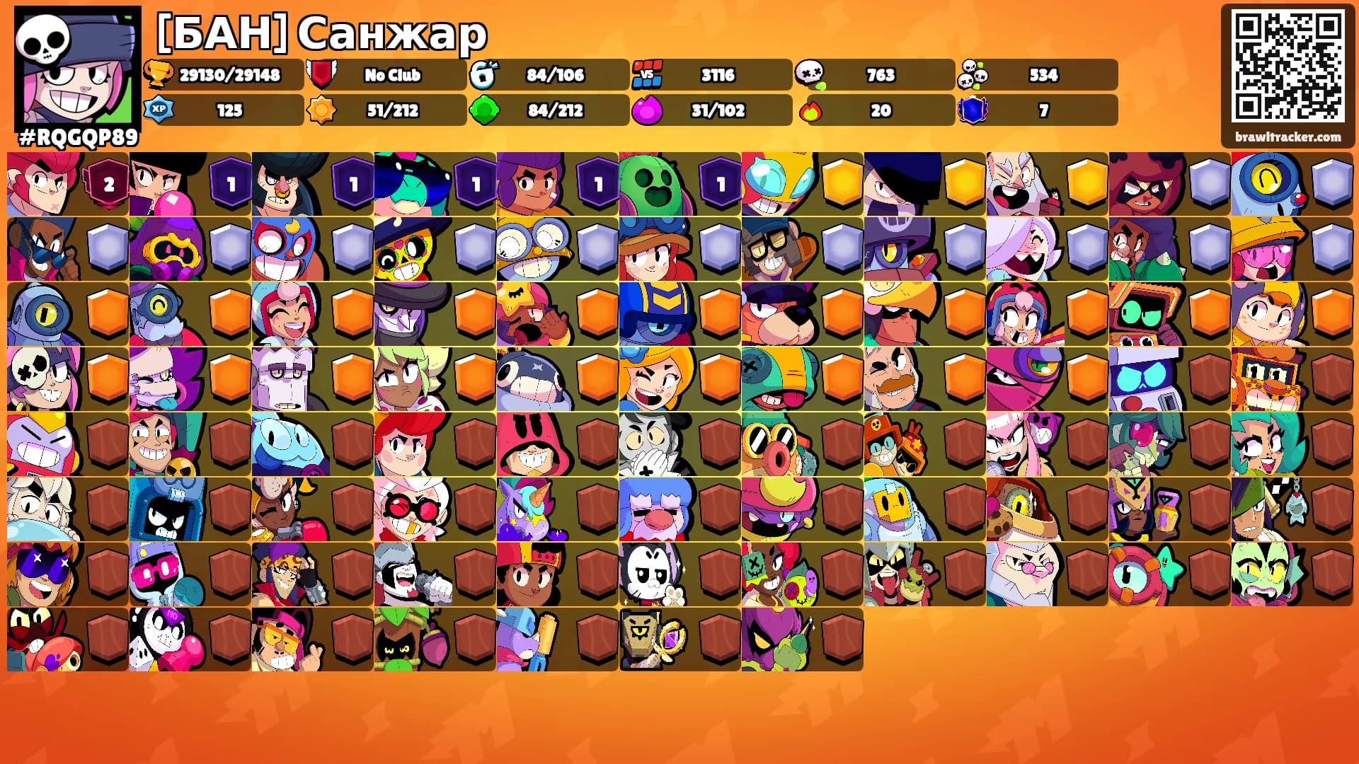 [БАН] Санжар's Ranks