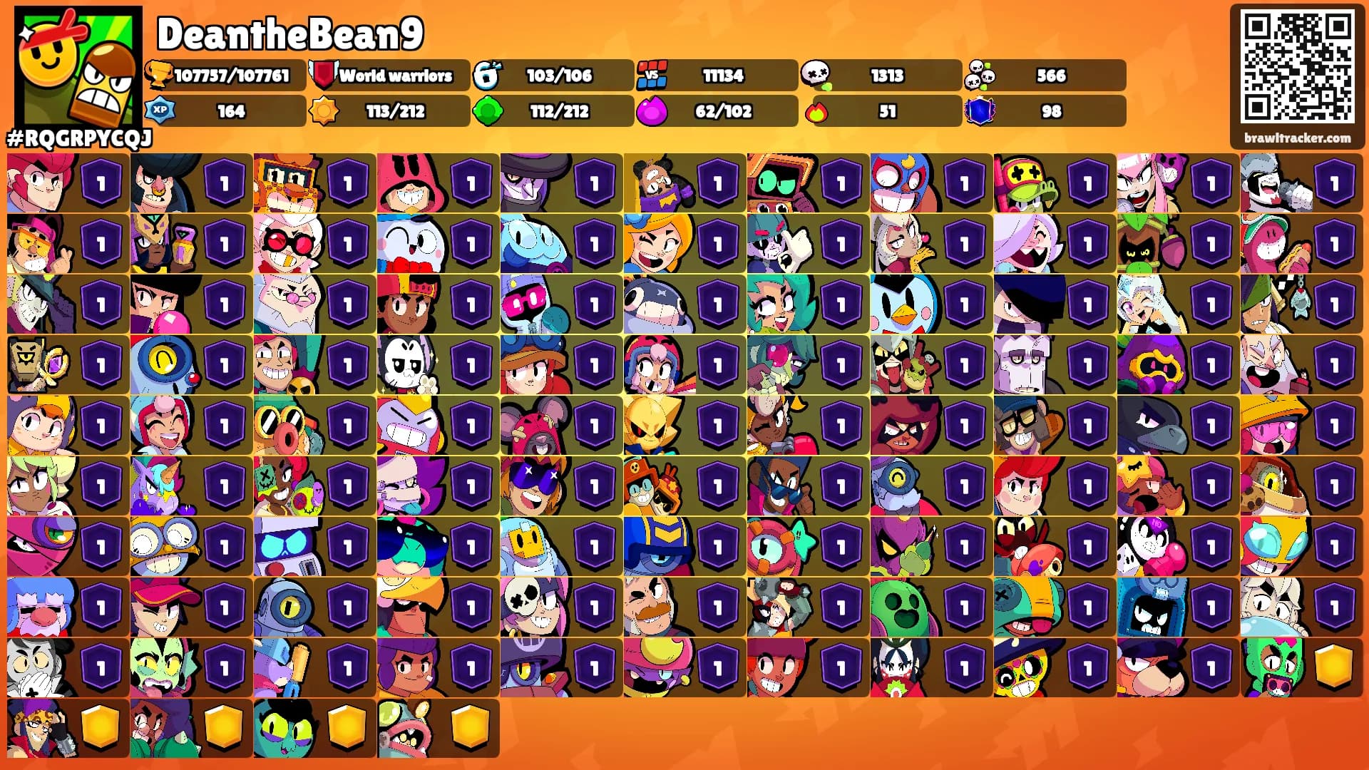 DeantheBean9's Ranks