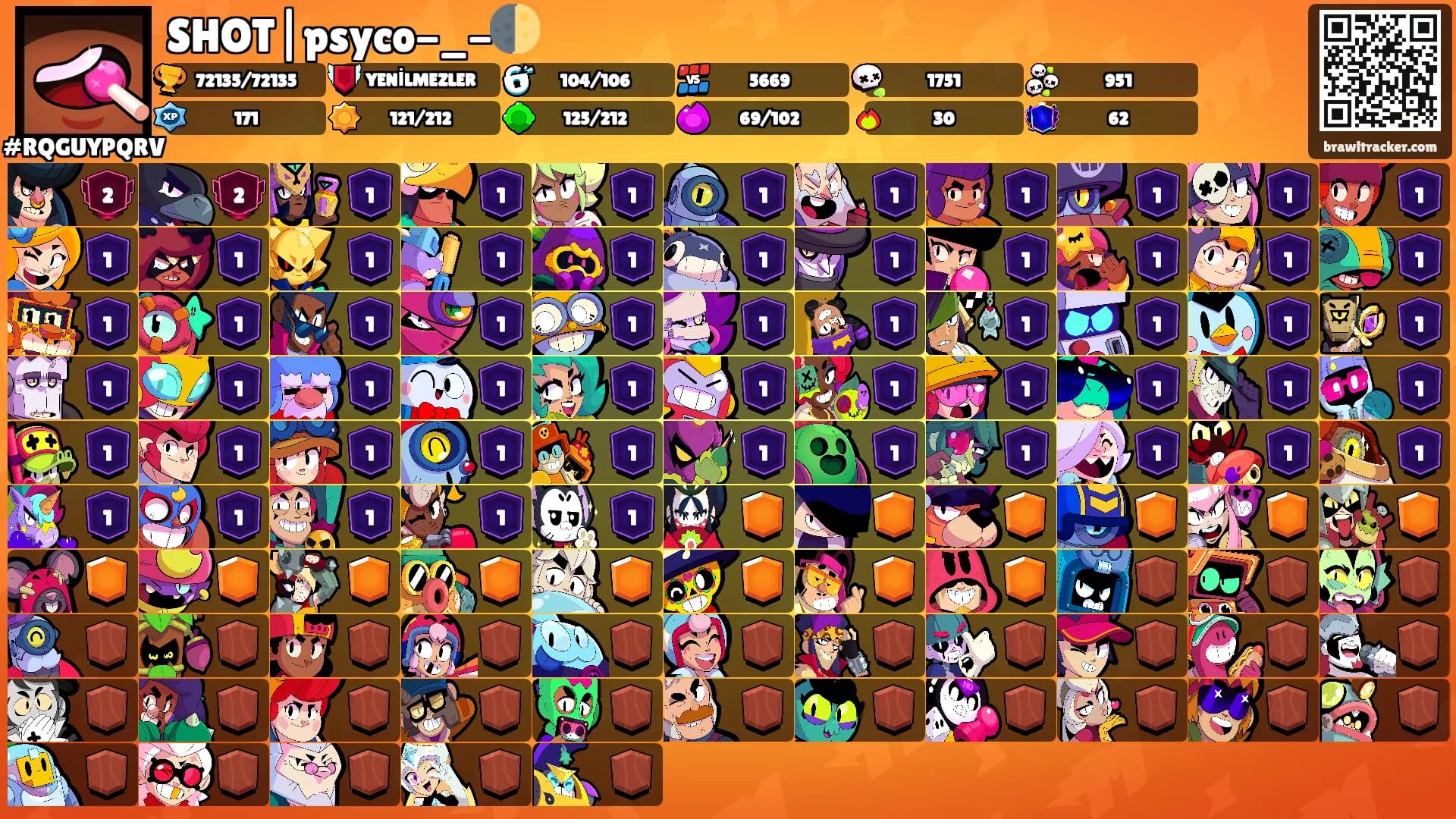 SHOT|psyco-_-🌓's Ranks