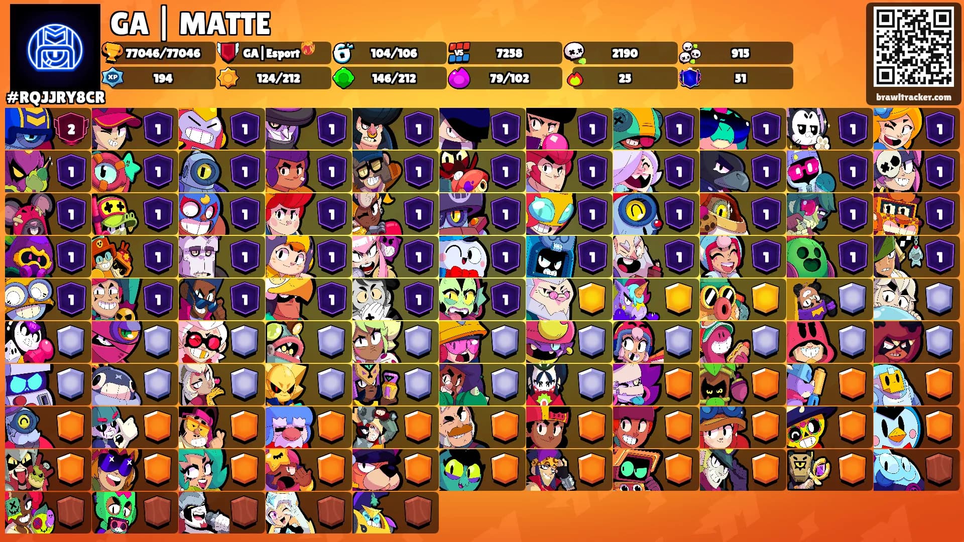 GA | MATTE's Ranks