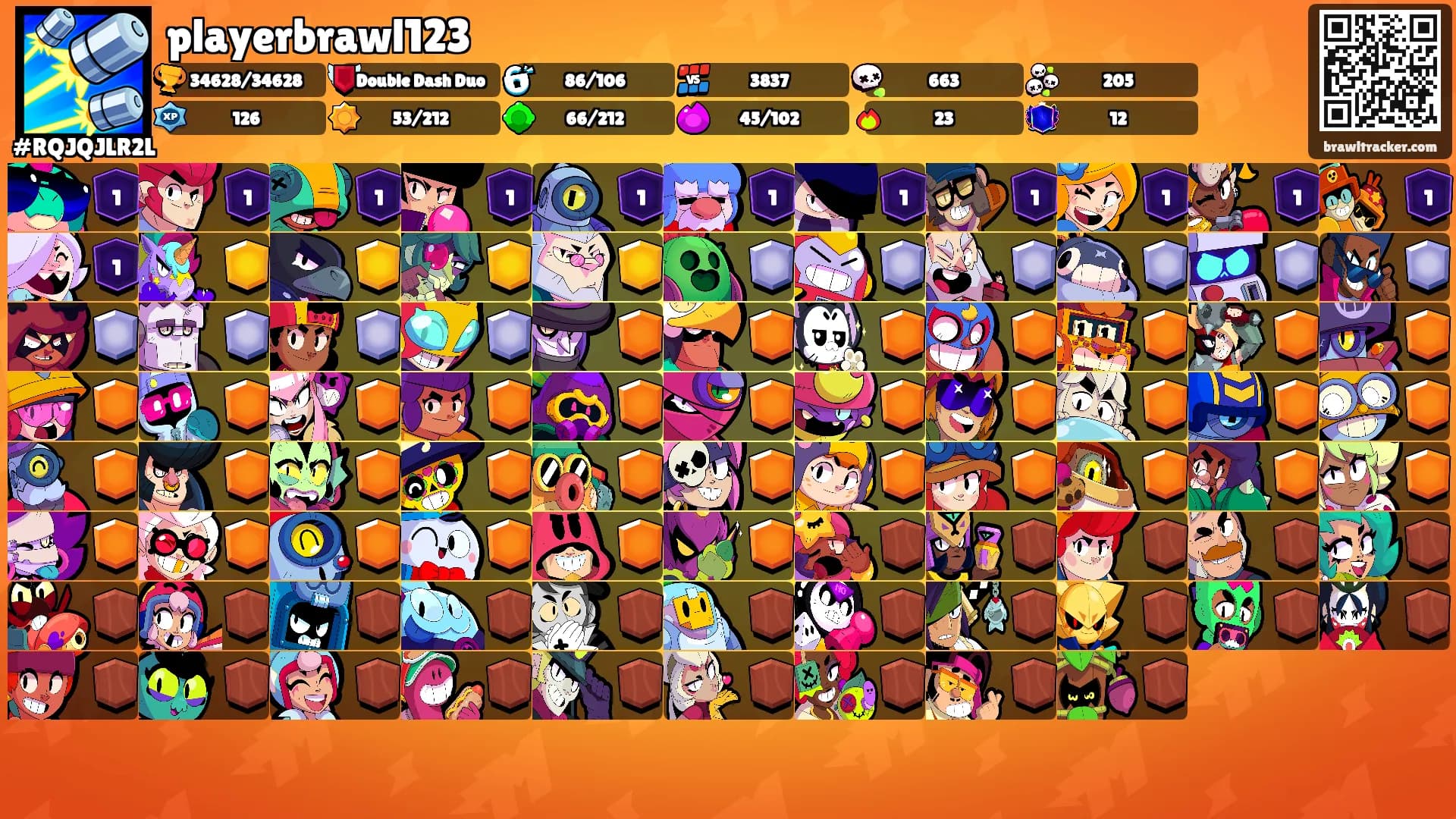 playerbrawl123's Ranks