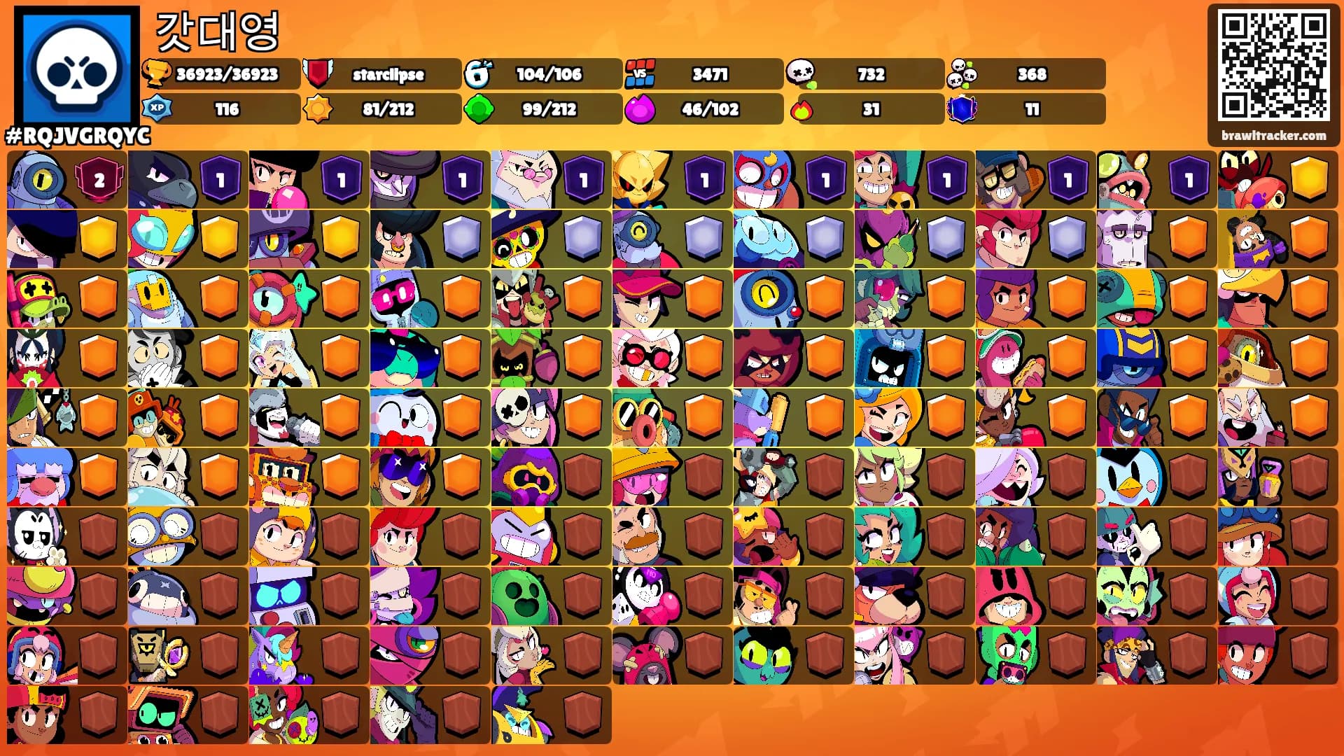 갓대영's Ranks