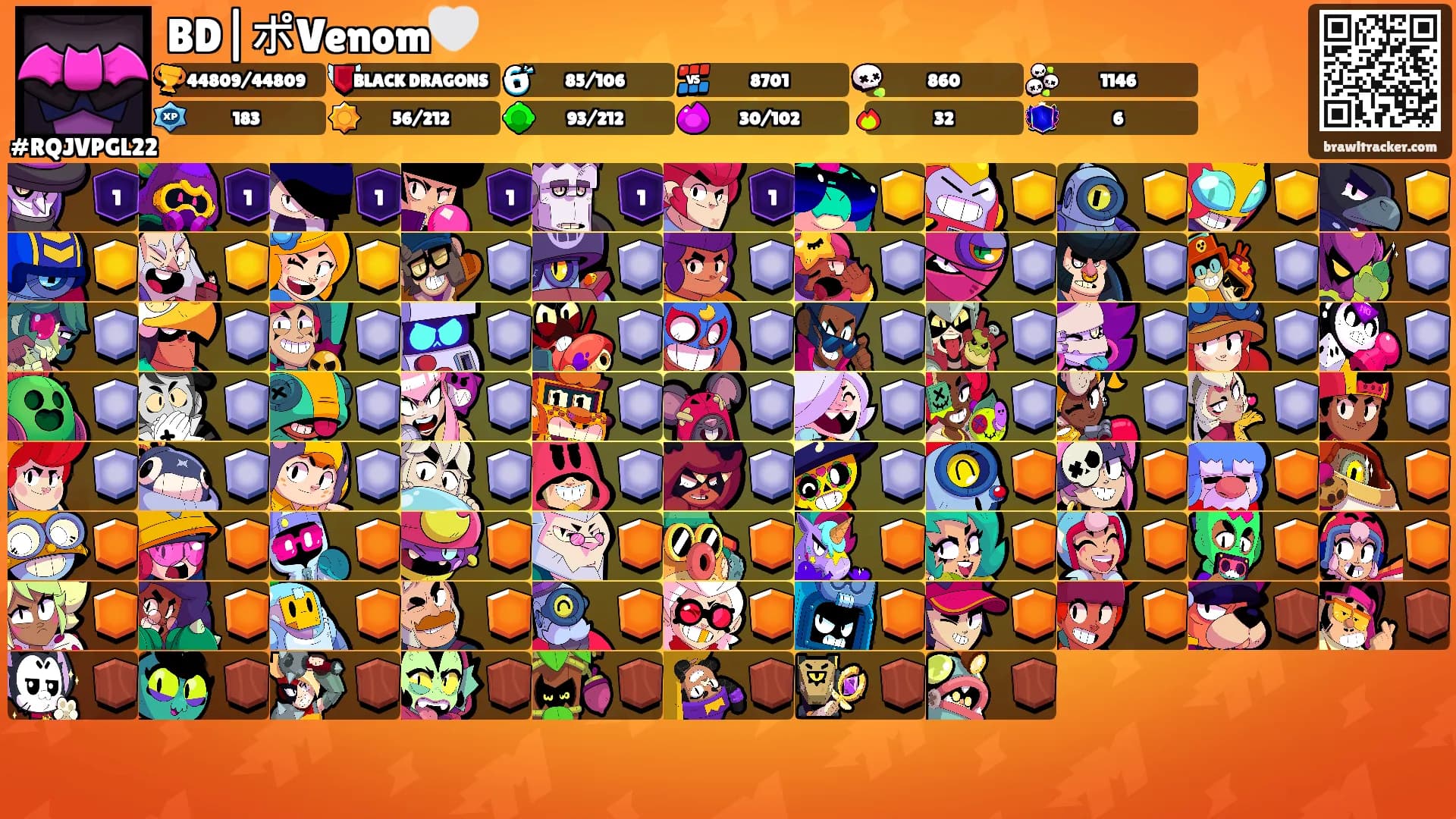 BD|ポVenom🤍's Ranks