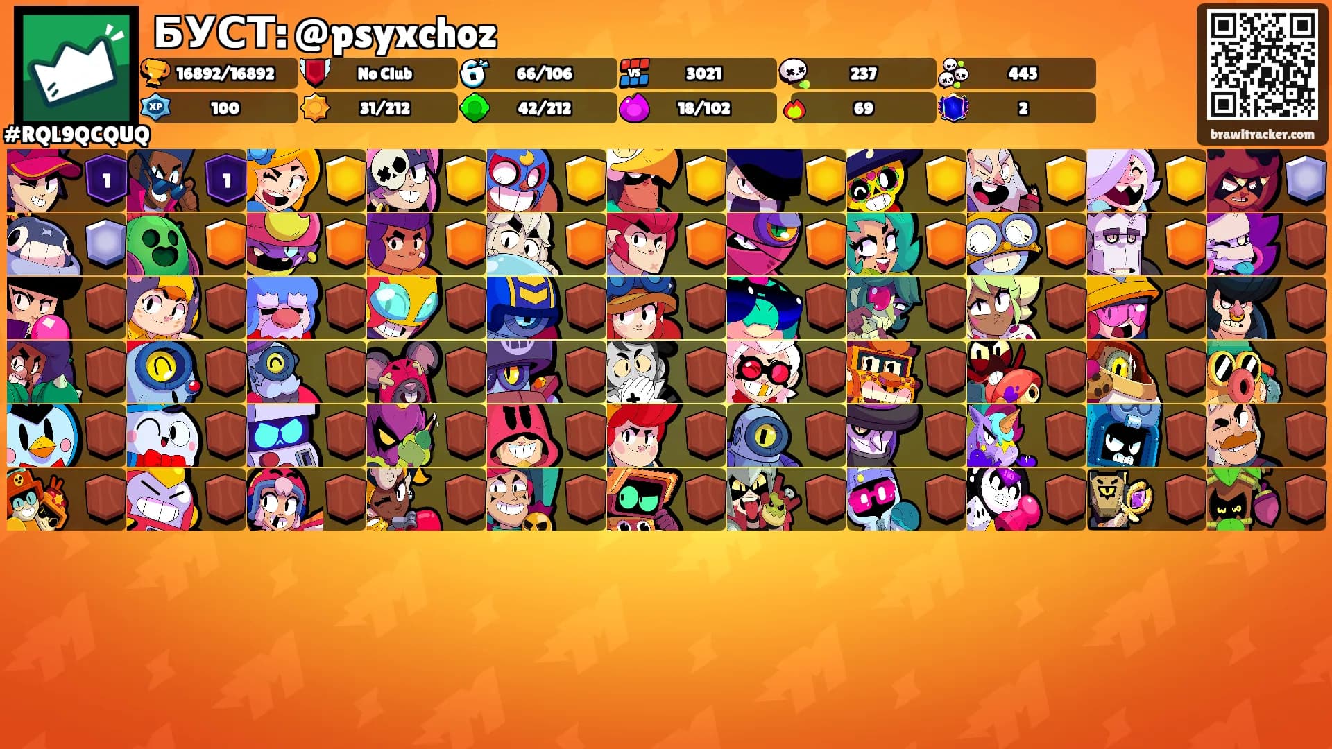 БУСТ: @psyxchoz's Ranks