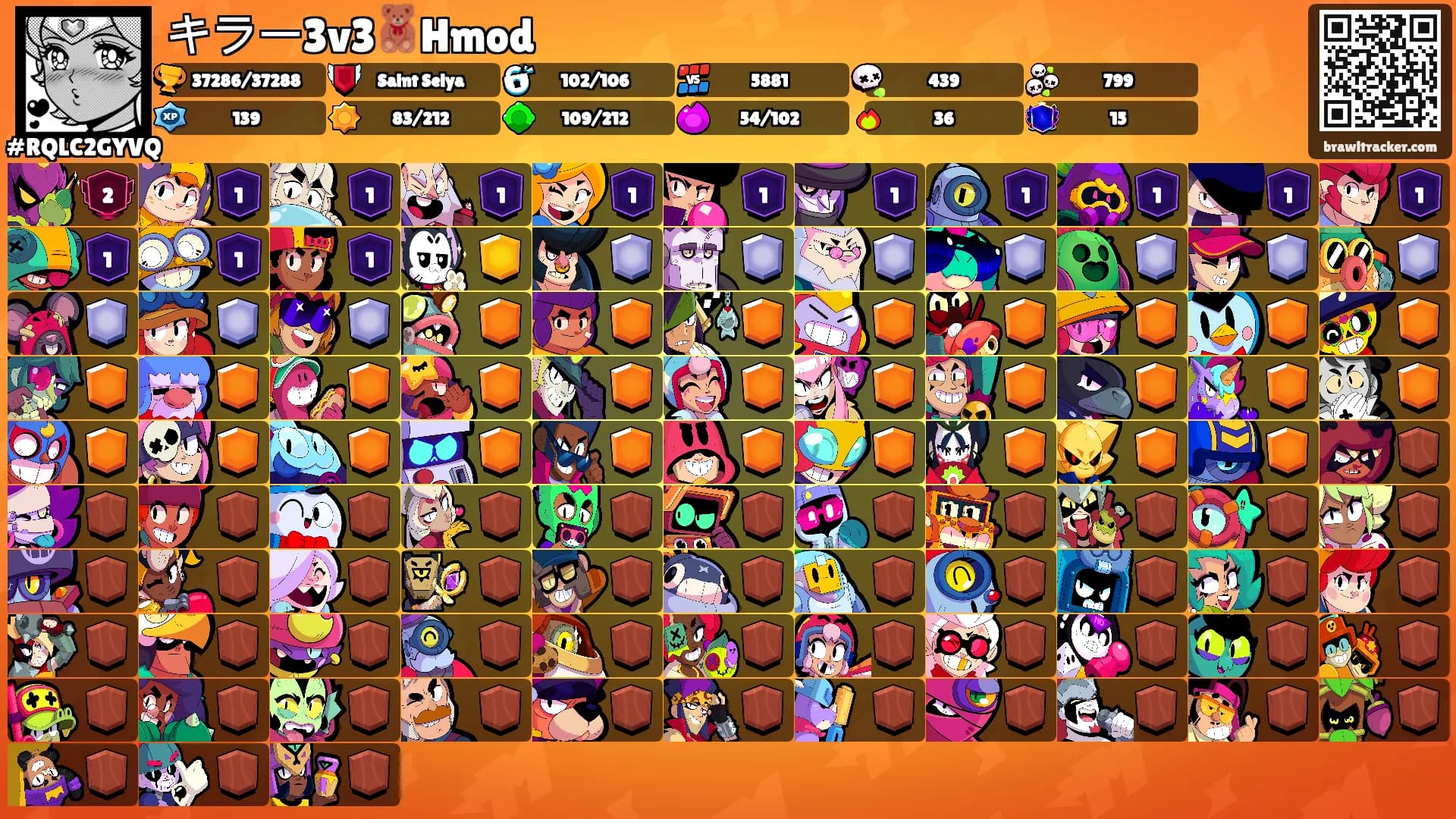 キラー3v3🧸Hmod's Ranks