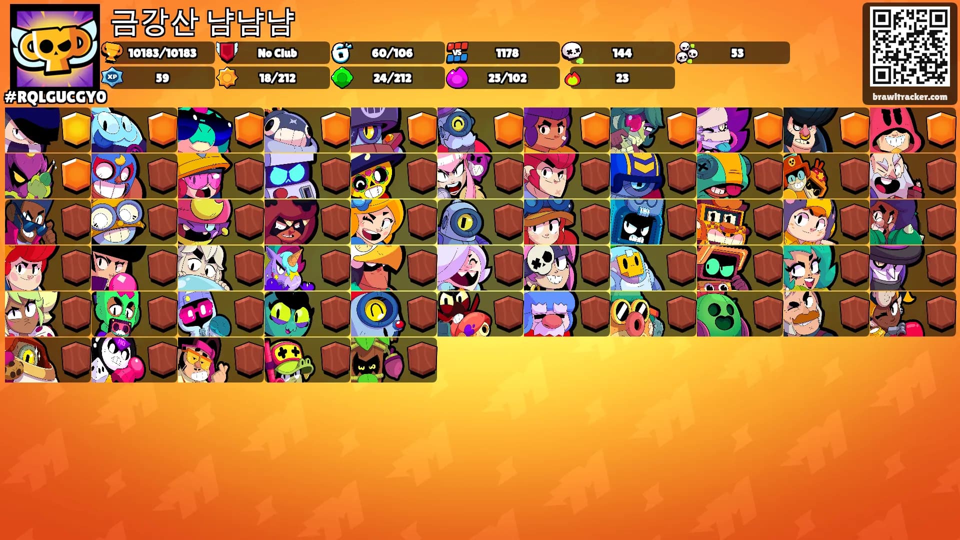 금강산 냠냠냠's Ranks