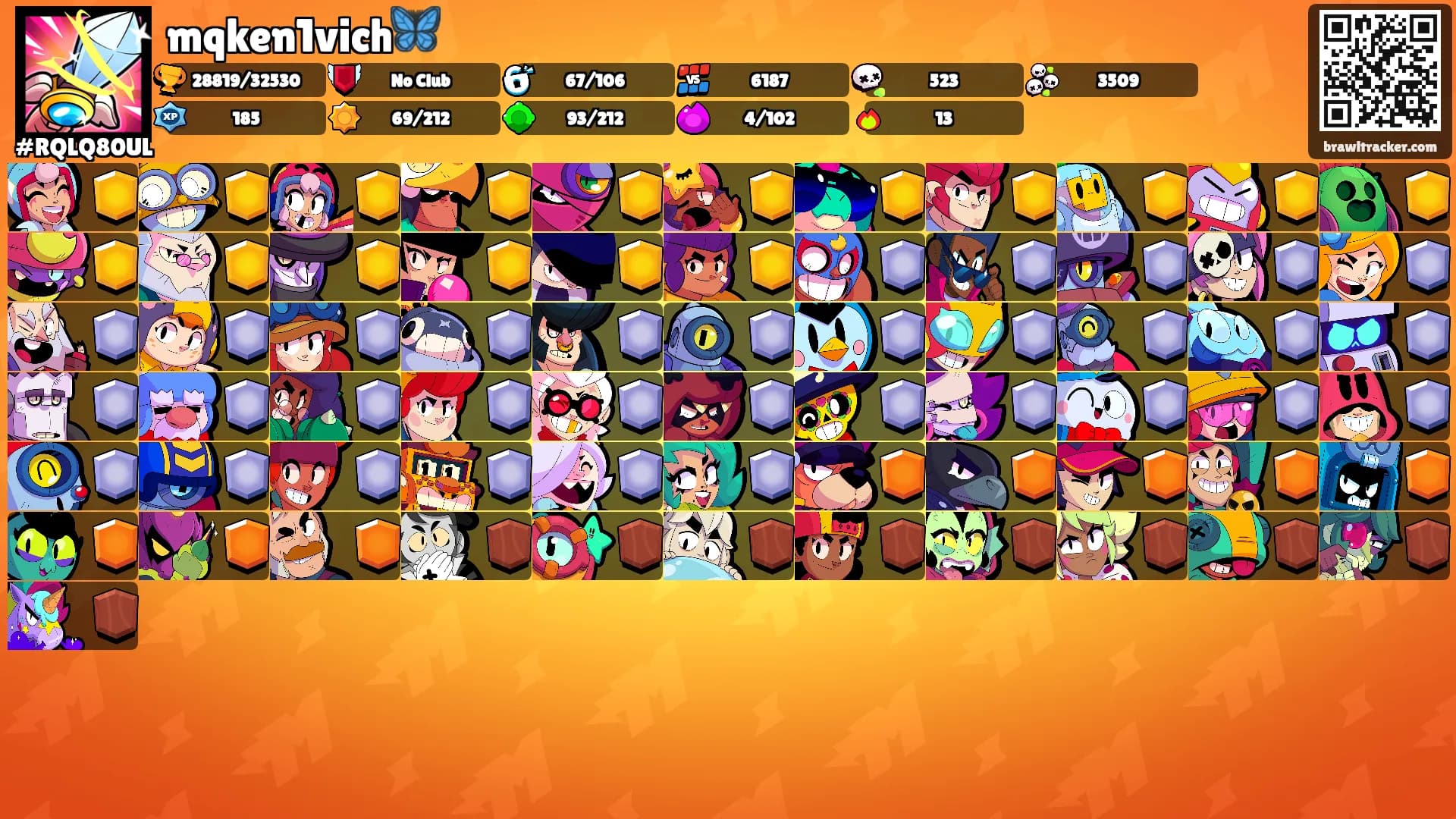 mqken1vich🦋's Ranks