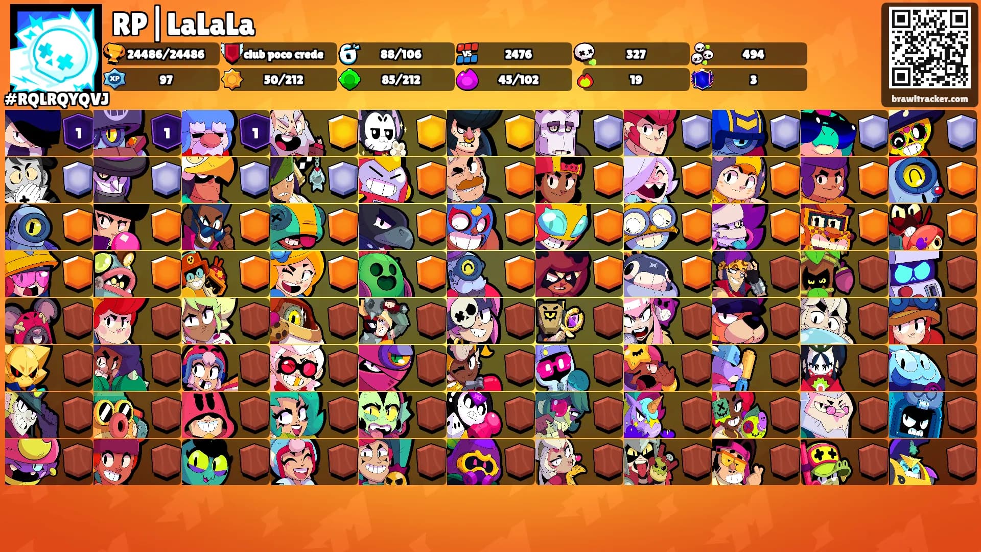 RP|LaLaLa's Ranks