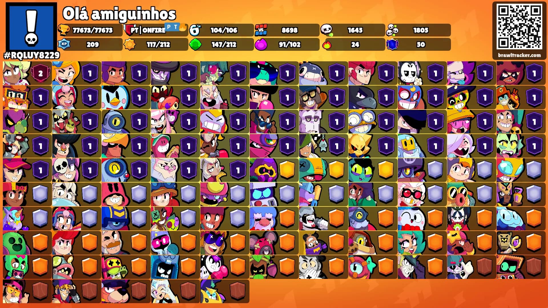 Olá amiguinhos's Ranks