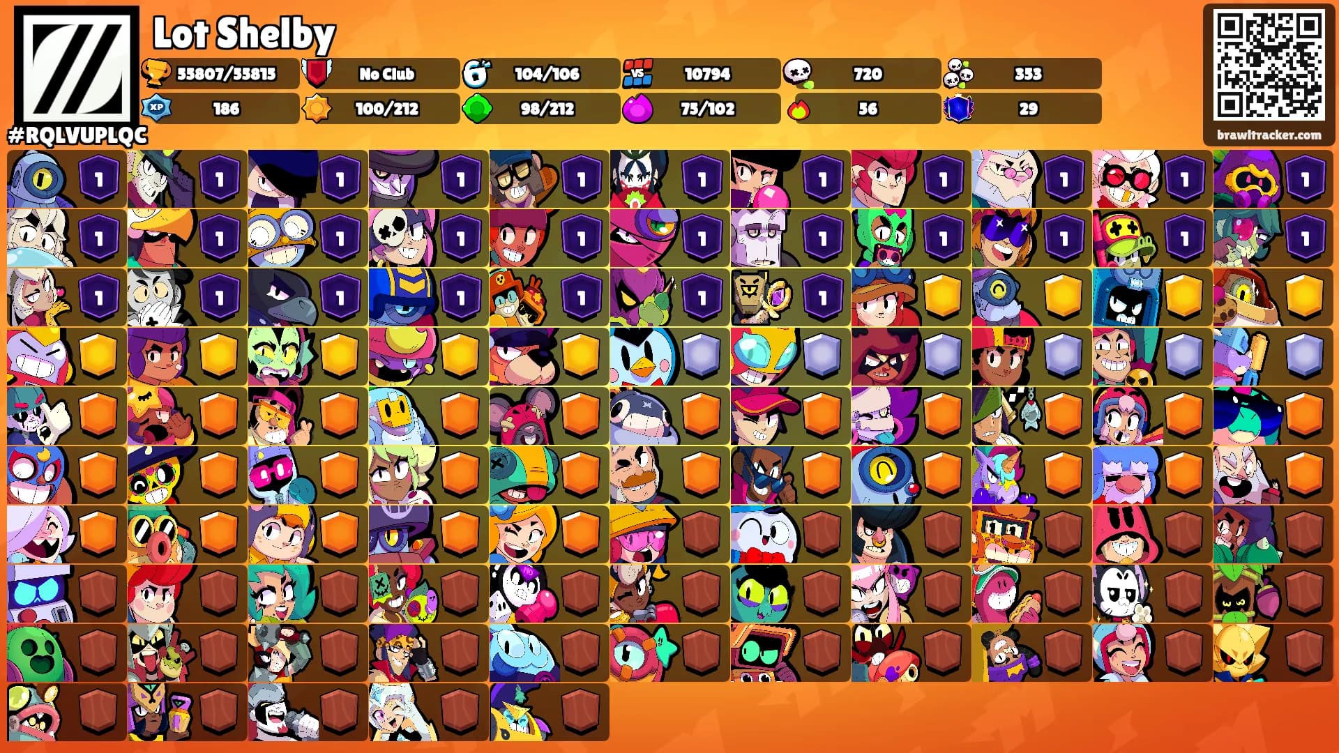 Lot Shelby's Ranks