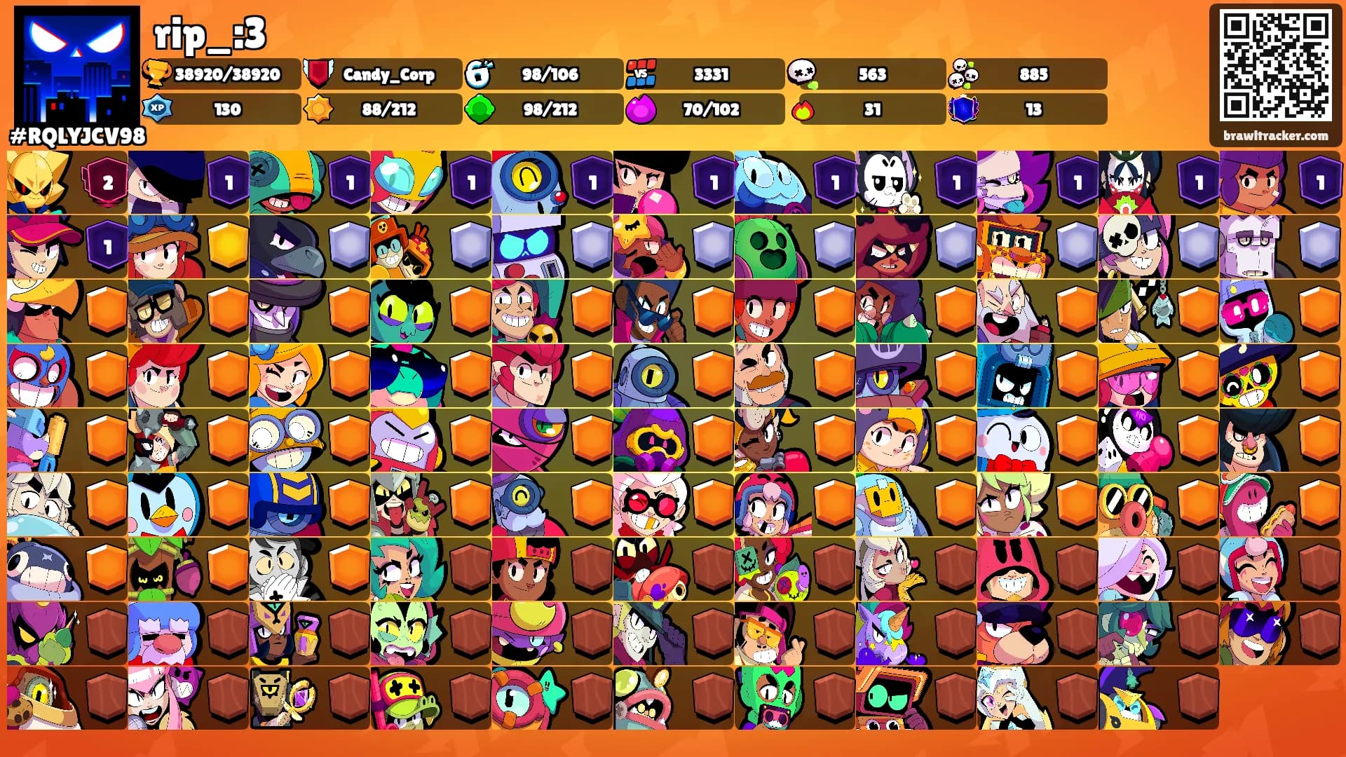 rip_:3's Ranks