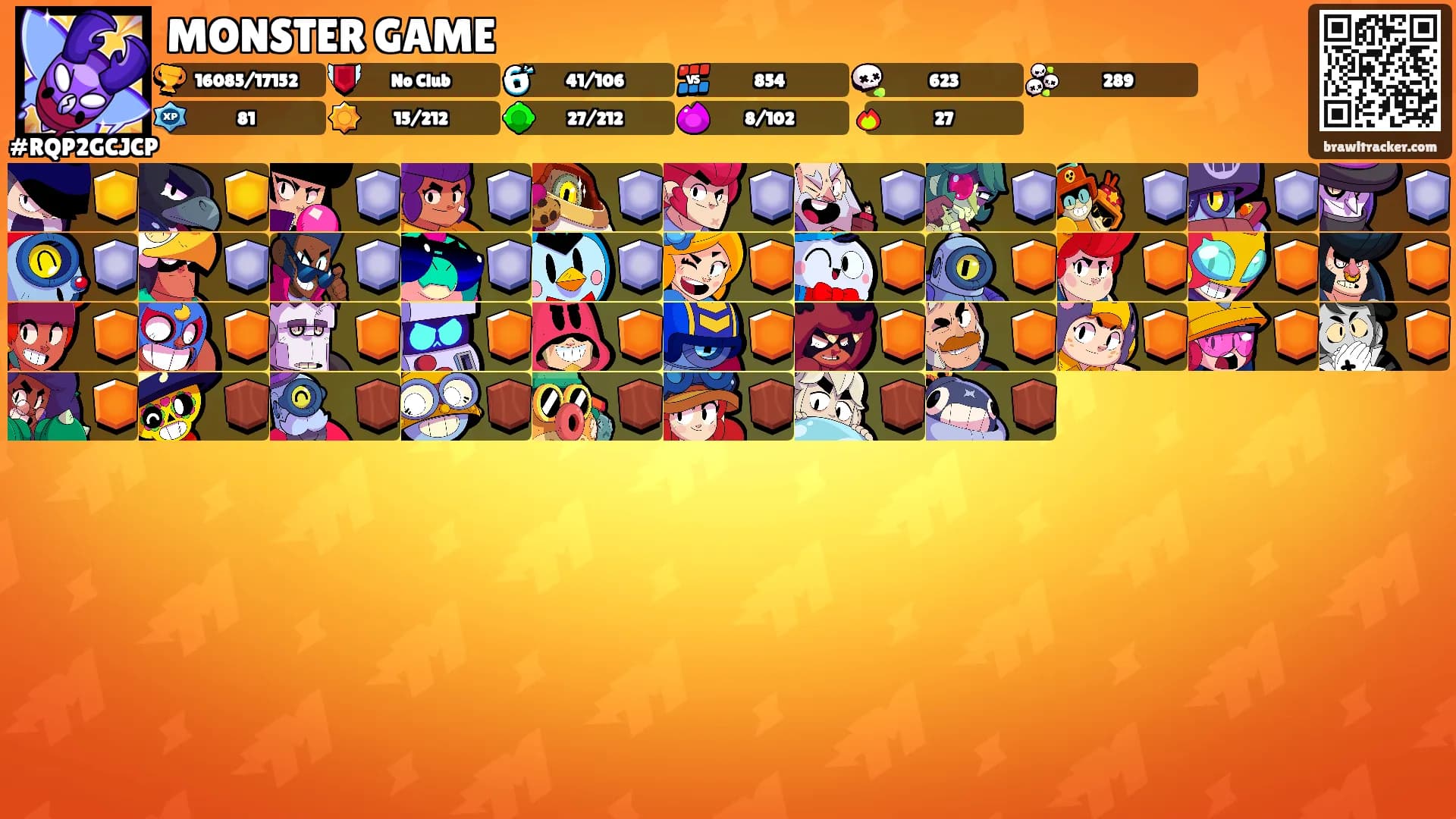 MONSTER GAME's Ranks