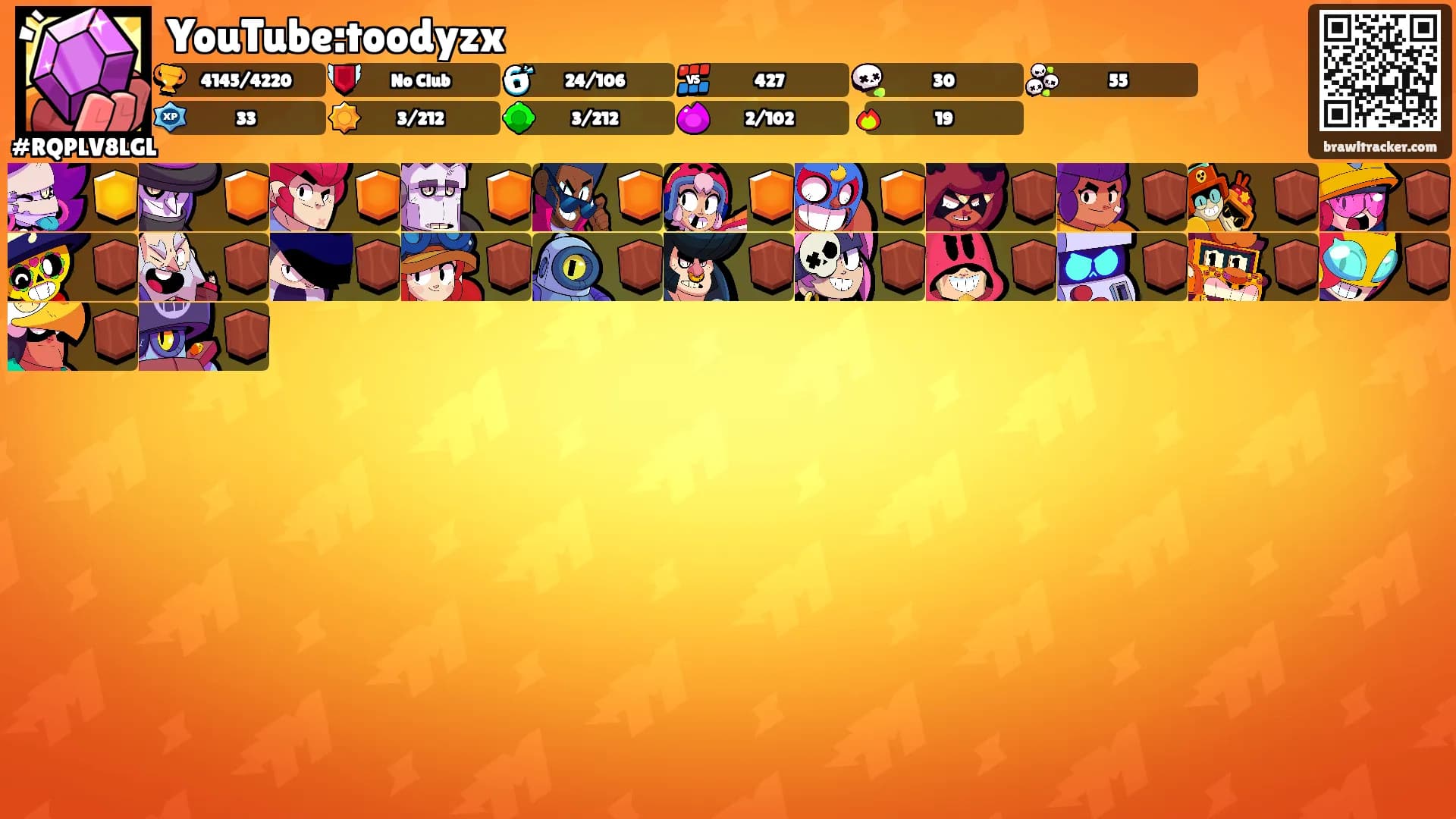 YouTube:toodyzx's Ranks