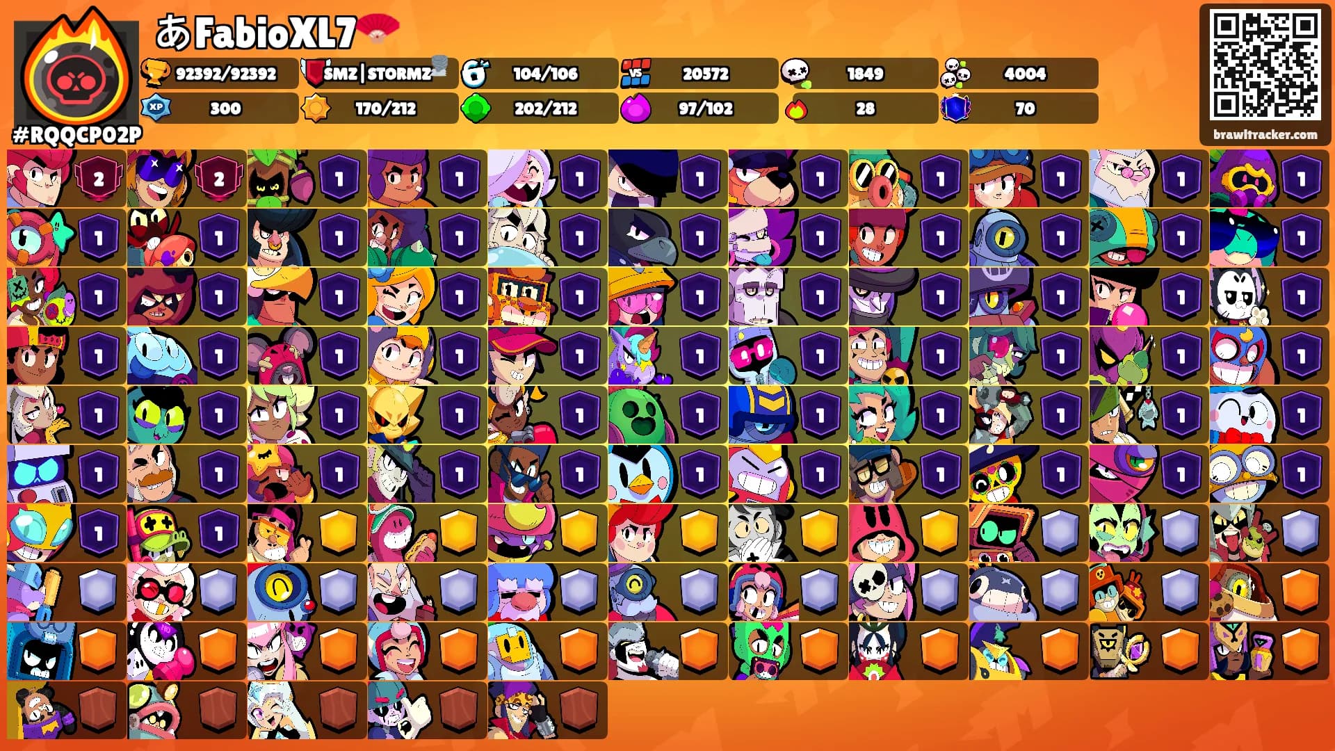 あFabioXL7🪭's Ranks