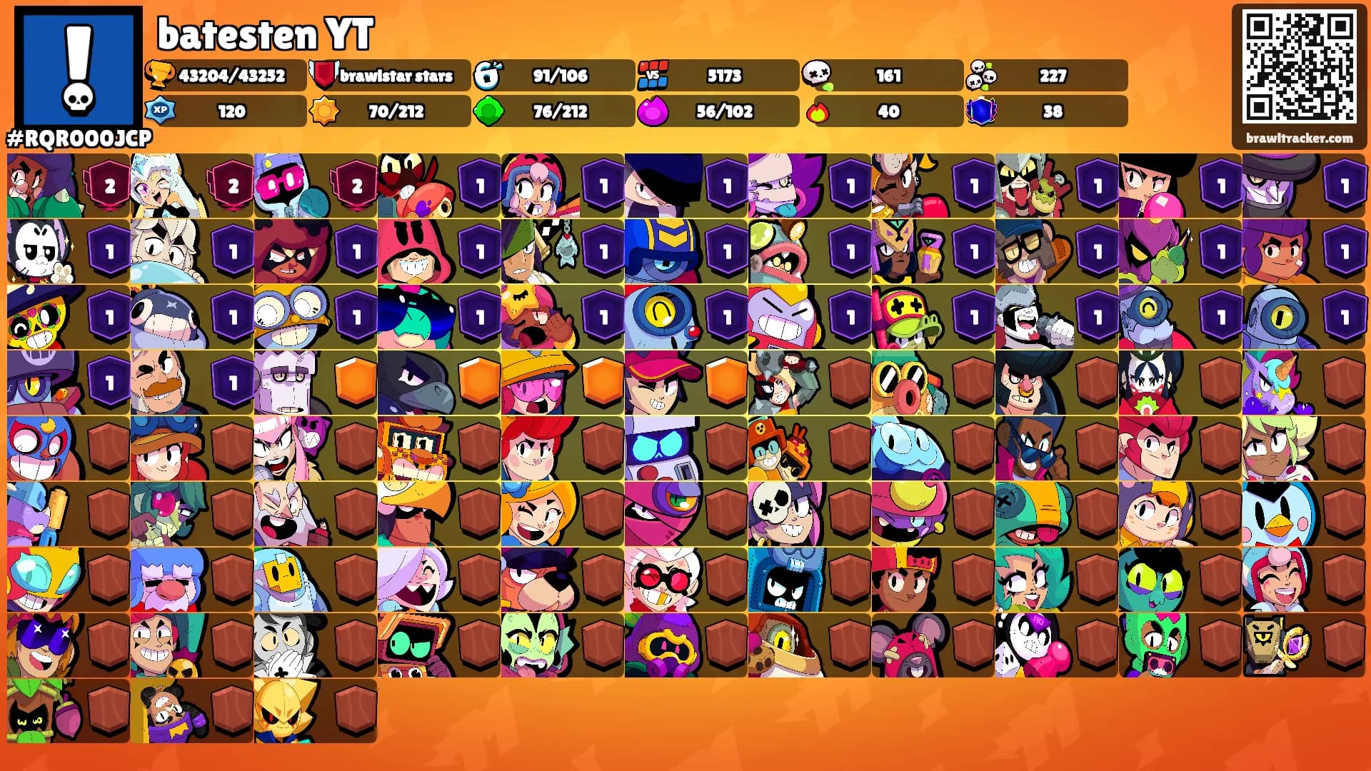 batesten YT's Ranks